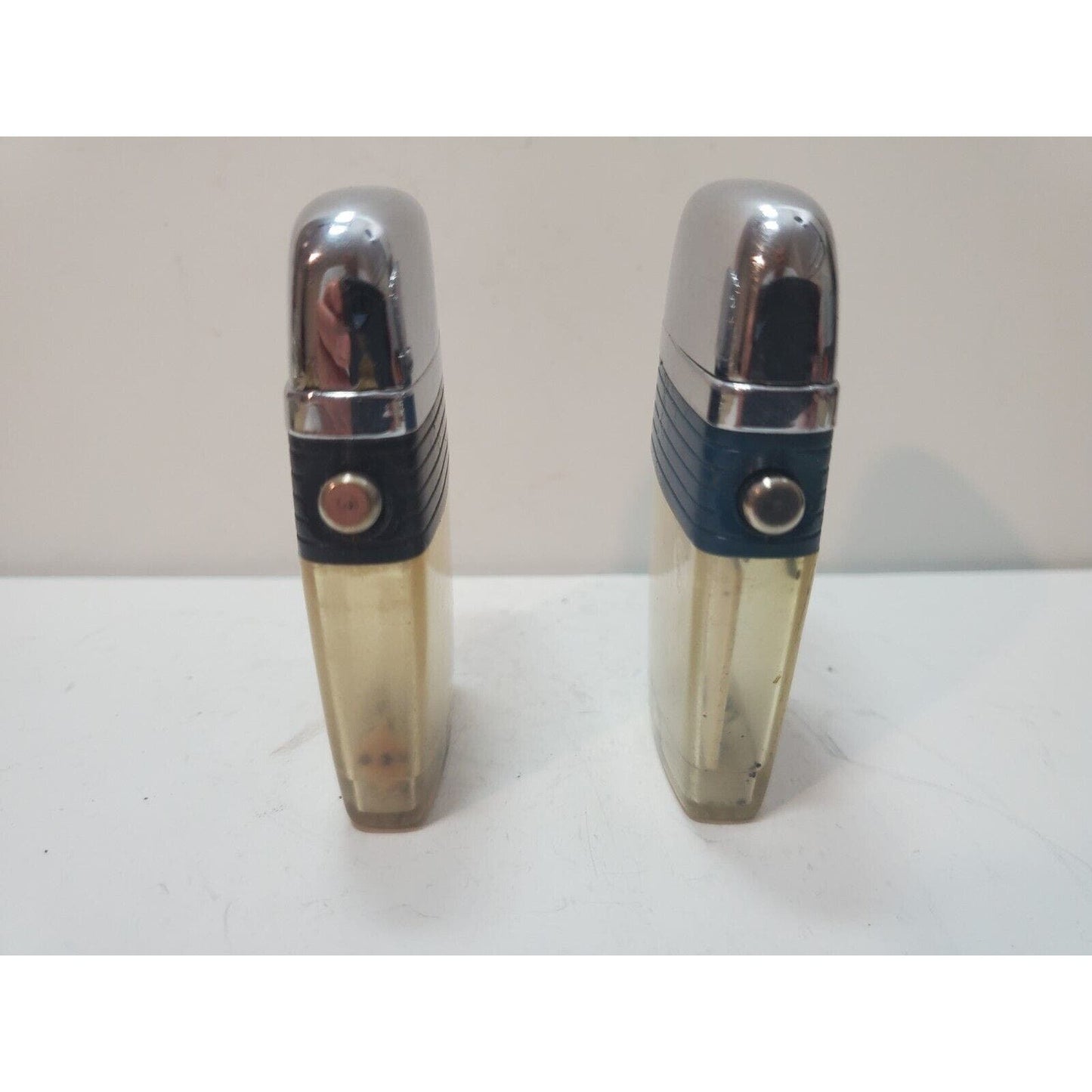 Lot of 2 Scripto VU Vintage Lighters 6114/29