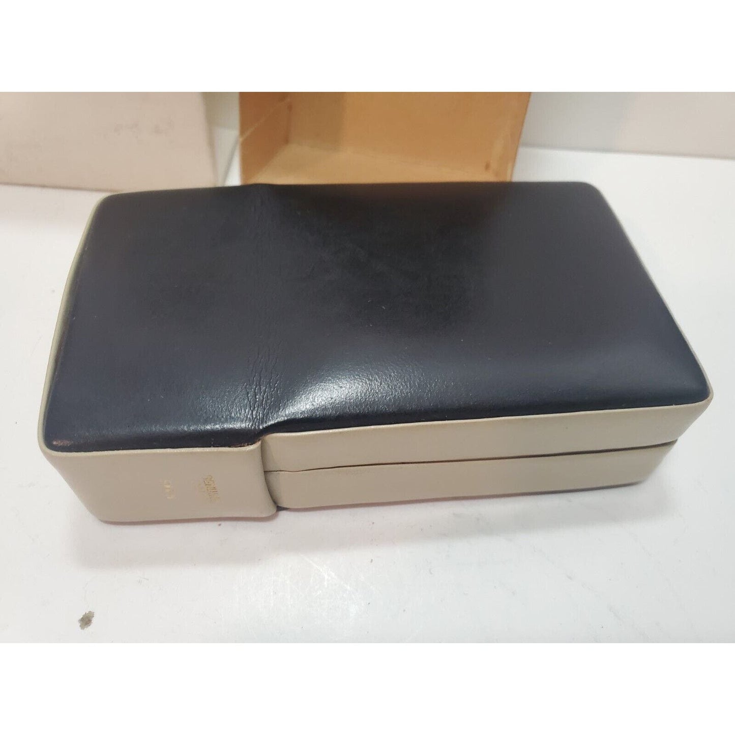 NOS Cigarette Case, Holder Genuine Leather, Spain 6225/4