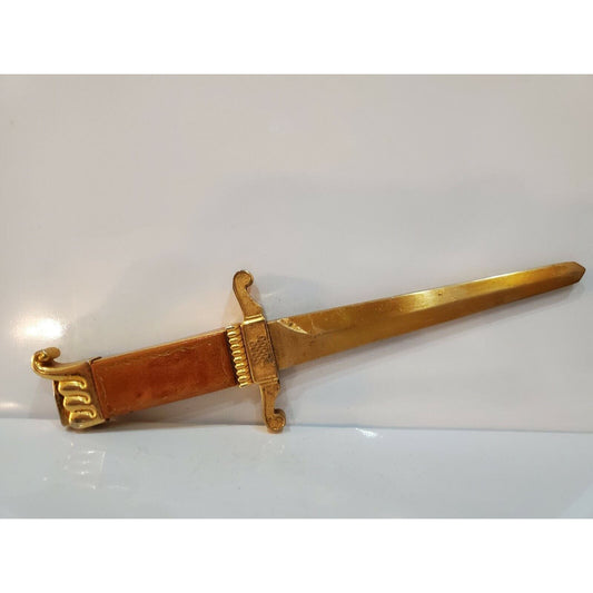 ASR Ascot Working DAGGER Lighter & Letter Opener Medieval Knights Sword Knife