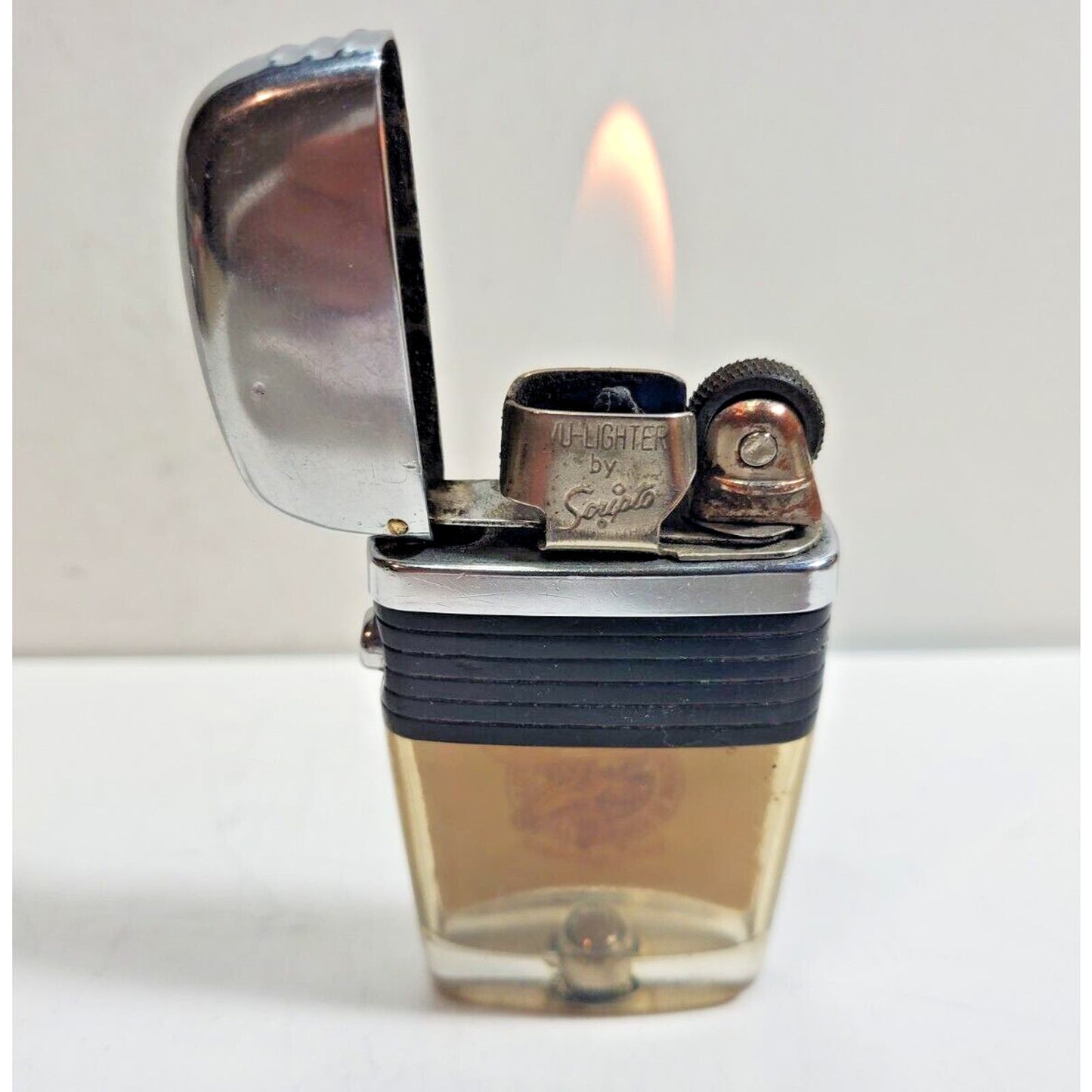 Working Vintage Scripto Vu Lighter Loyal Order Of Moose Award P.A.P. 6008/29