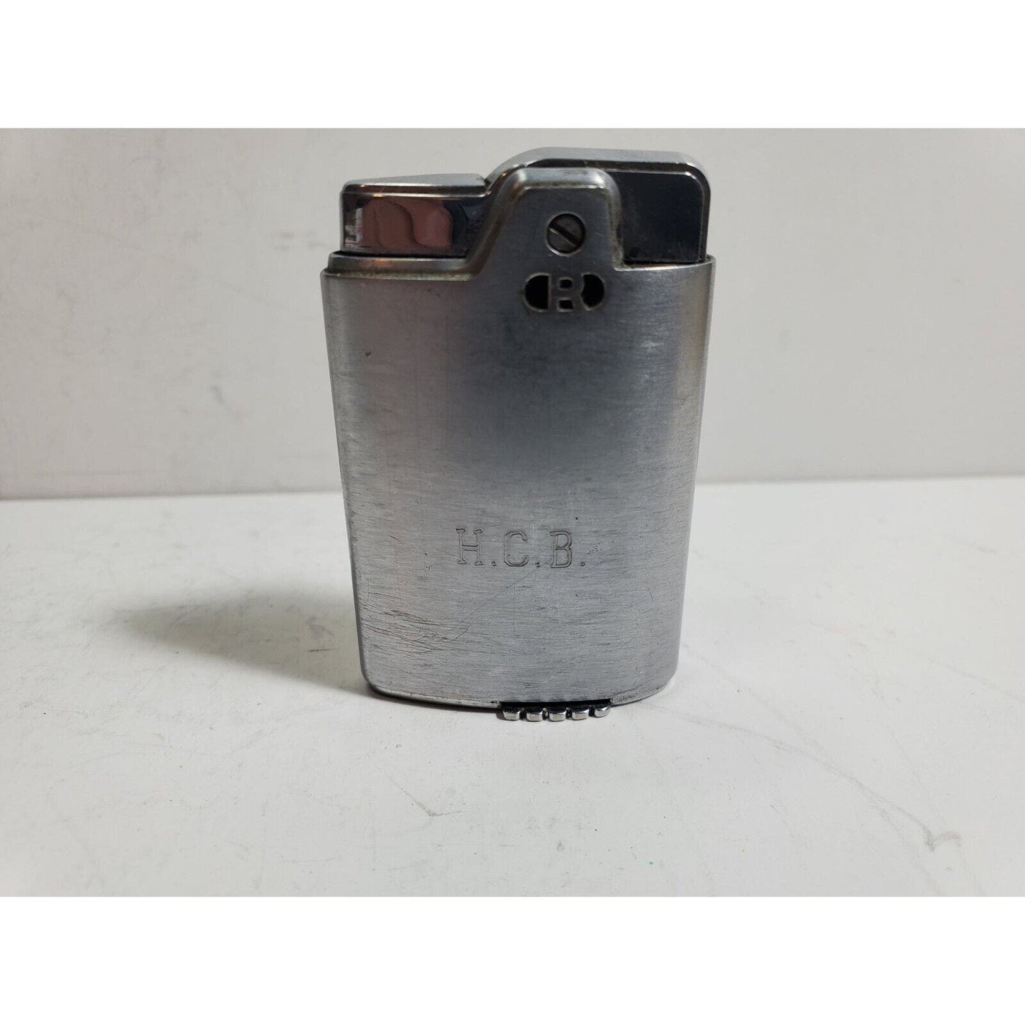 Vintage Working Ronson Capri Lighter Silver 5892/26