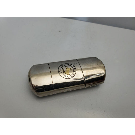 Vintage Working KW model Advertising "CONTINENTAL TIRE" Enamel Logo Lighter