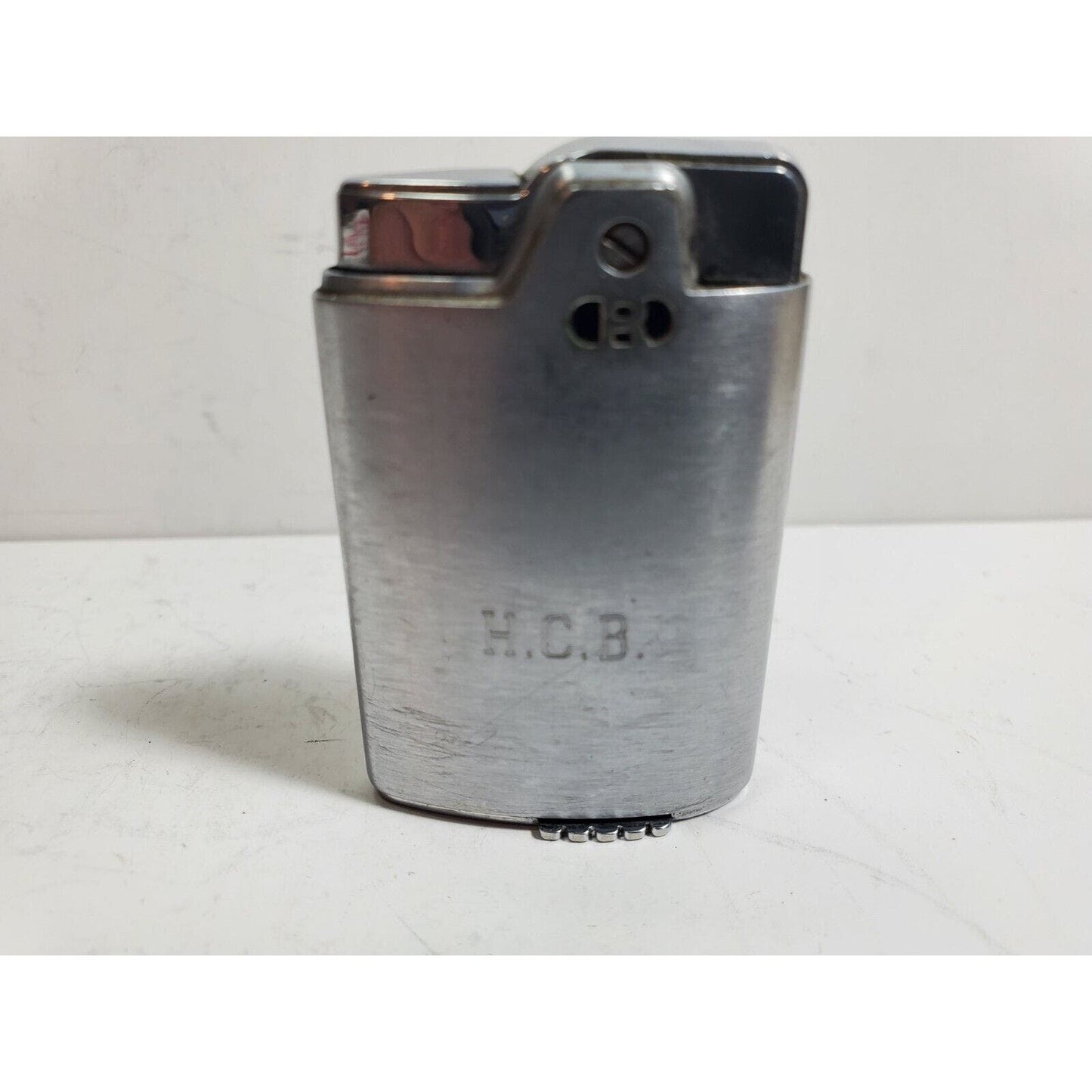 Vintage Working Ronson Capri Lighter Silver 5892/26