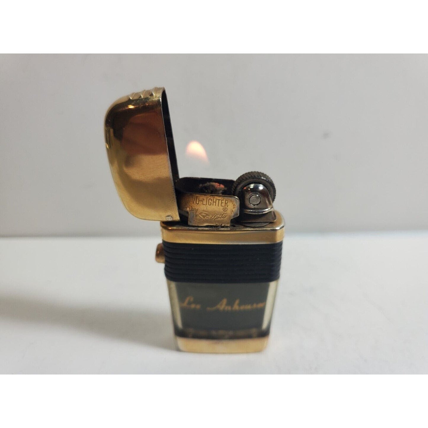 Vintage Working Scripto VU Lighter "Kupper Inc." Logo ADVERTISING 6040/29