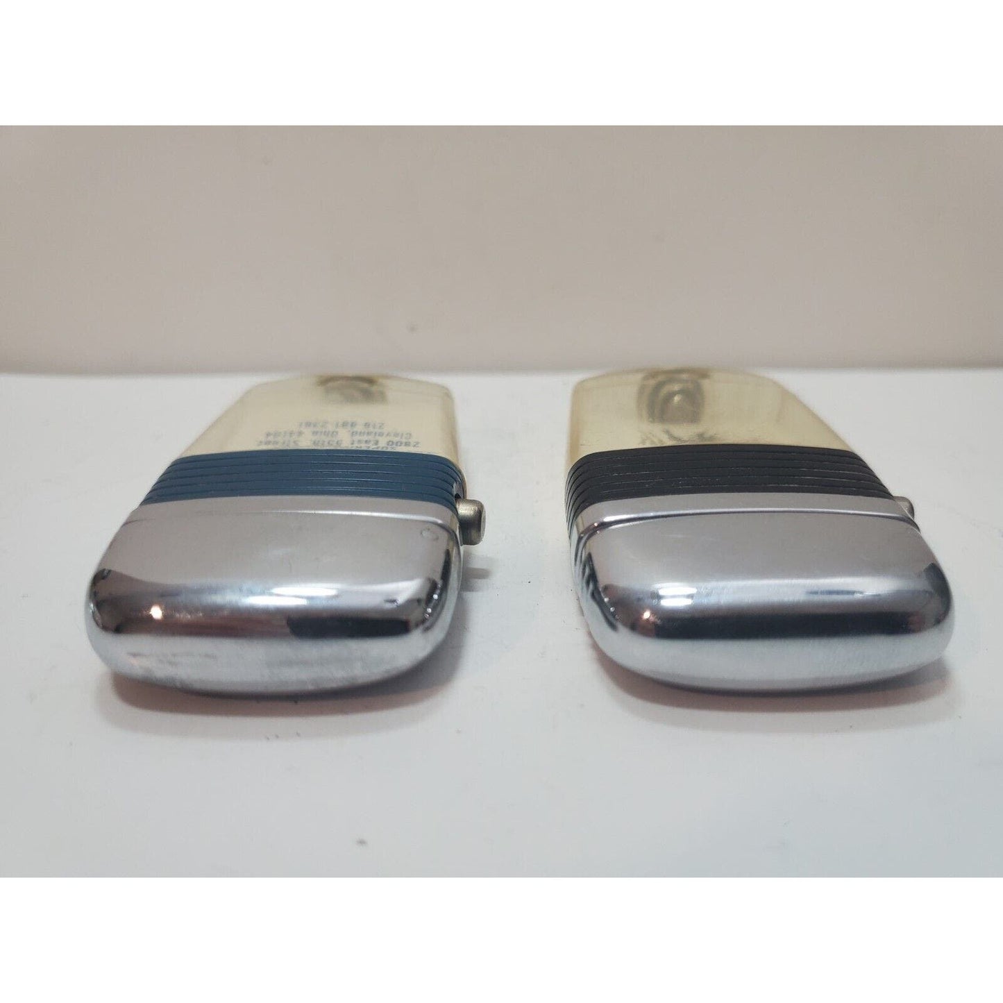 Lot of 2 Scripto VU Vintage Lighters 6109/29