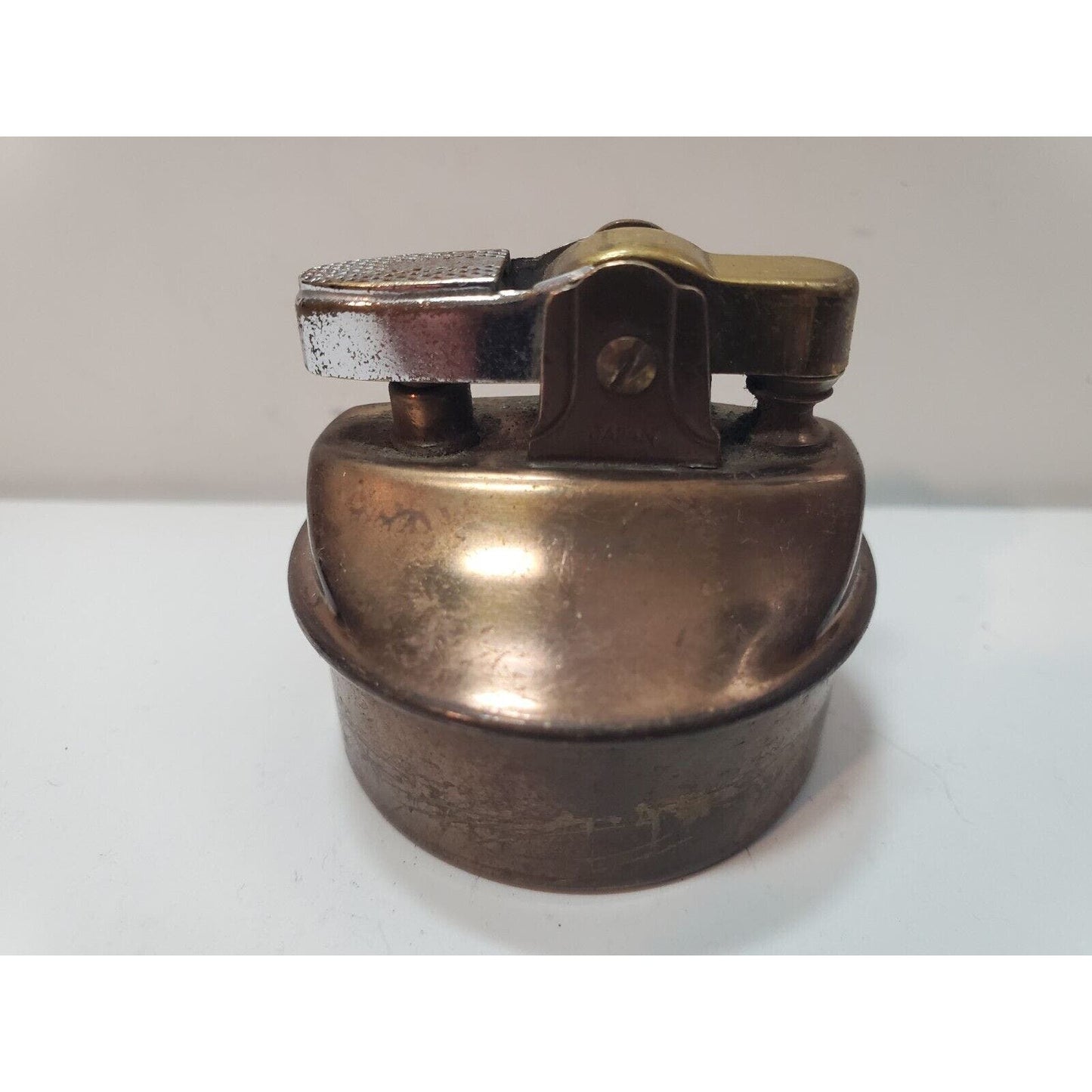 Vintage Working Brass Table Lighter INSERT Fits 1 1/2" Round Base 6138/22