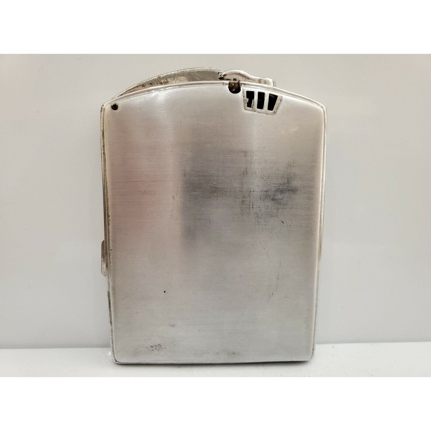 Rare ANTIQUE Working Ronson All Metal Works TWENTYCASE Cigarette Case Lighter