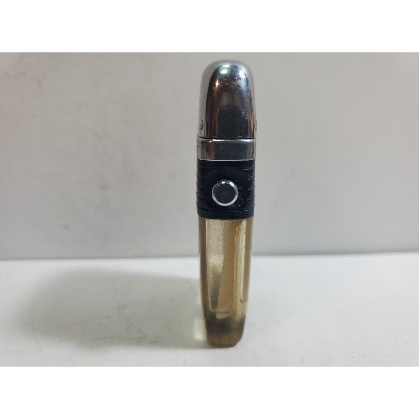 Vintage Working Scripto VU Lighter "Grace" Logo ADVERTISING, Black 6006/29