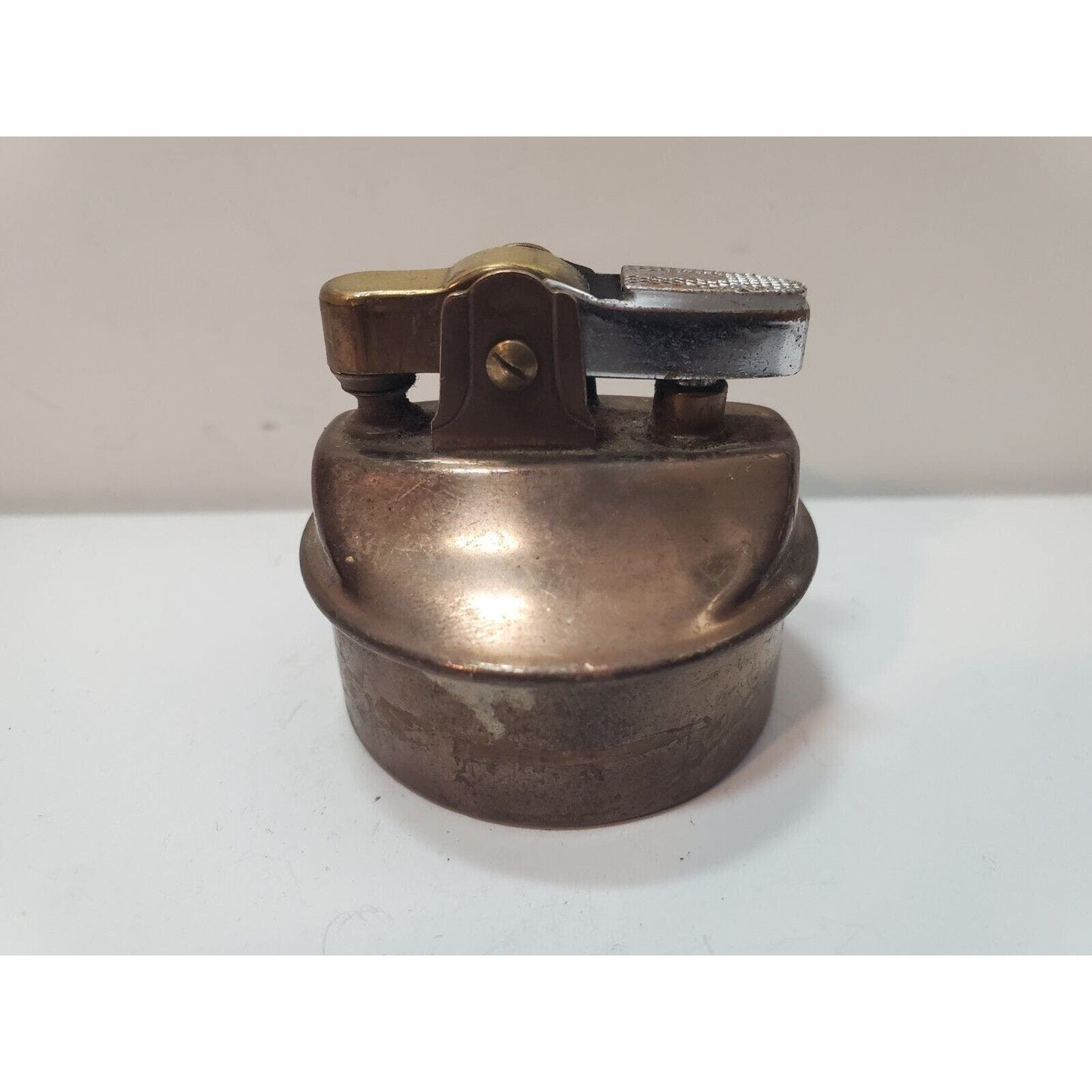 Vintage Working Brass Table Lighter INSERT Fits 1 1/2" Round Base 6138/22