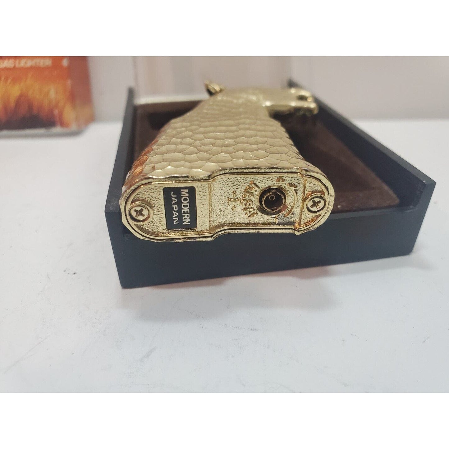 Vintage Working MASAI Jaguar Panther Cougar LIGHTER, Original Box. 6174/24