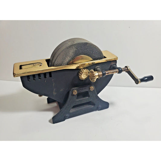 Vintage Rare Grinding Stone Wheel Sharpener Table Lighter 5801/40