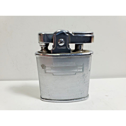 Vintage WORKING RONSON PRINSESS Silver Tone Lighter 5805/26
