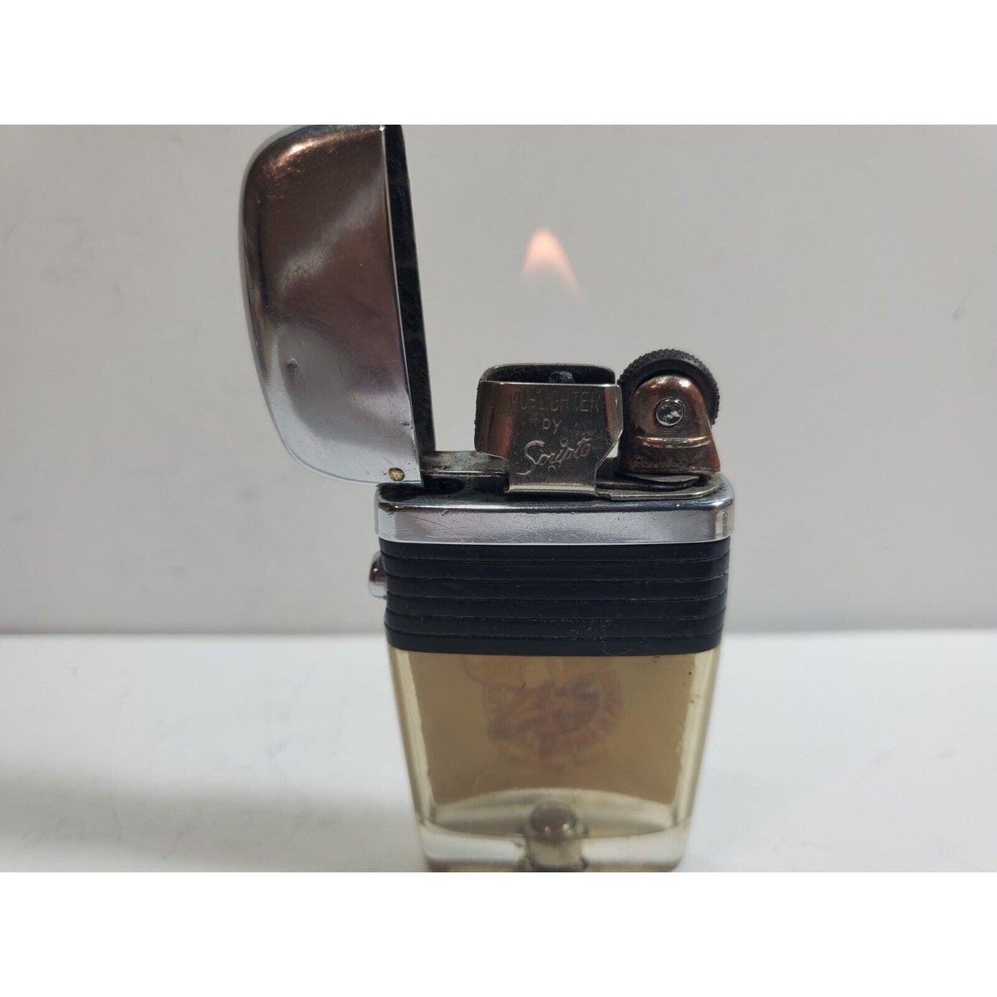 Working Vintage Scripto Vu Lighter Loyal Order Of Moose Award P.A.P. 6008/29