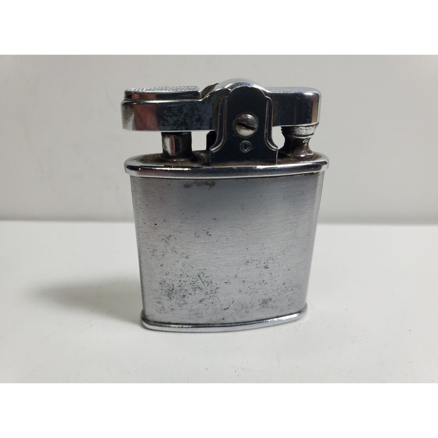 Vintage WORKING RONSON PRINSESS Silver Tone Lighter 5805/26