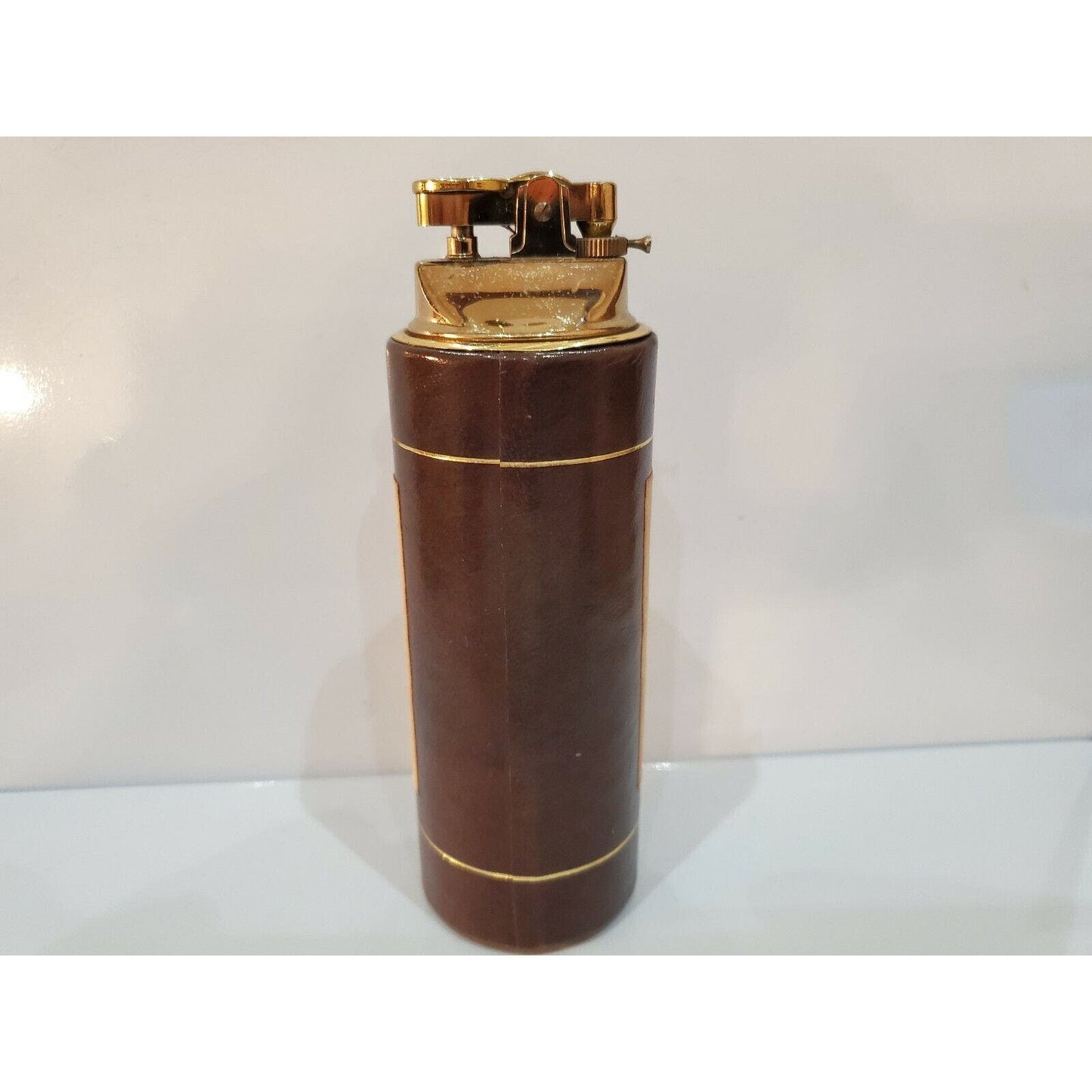 HORSE HEAD Hand Painted WORKING Vintage Handmade Table Lighter 6" 1815.40