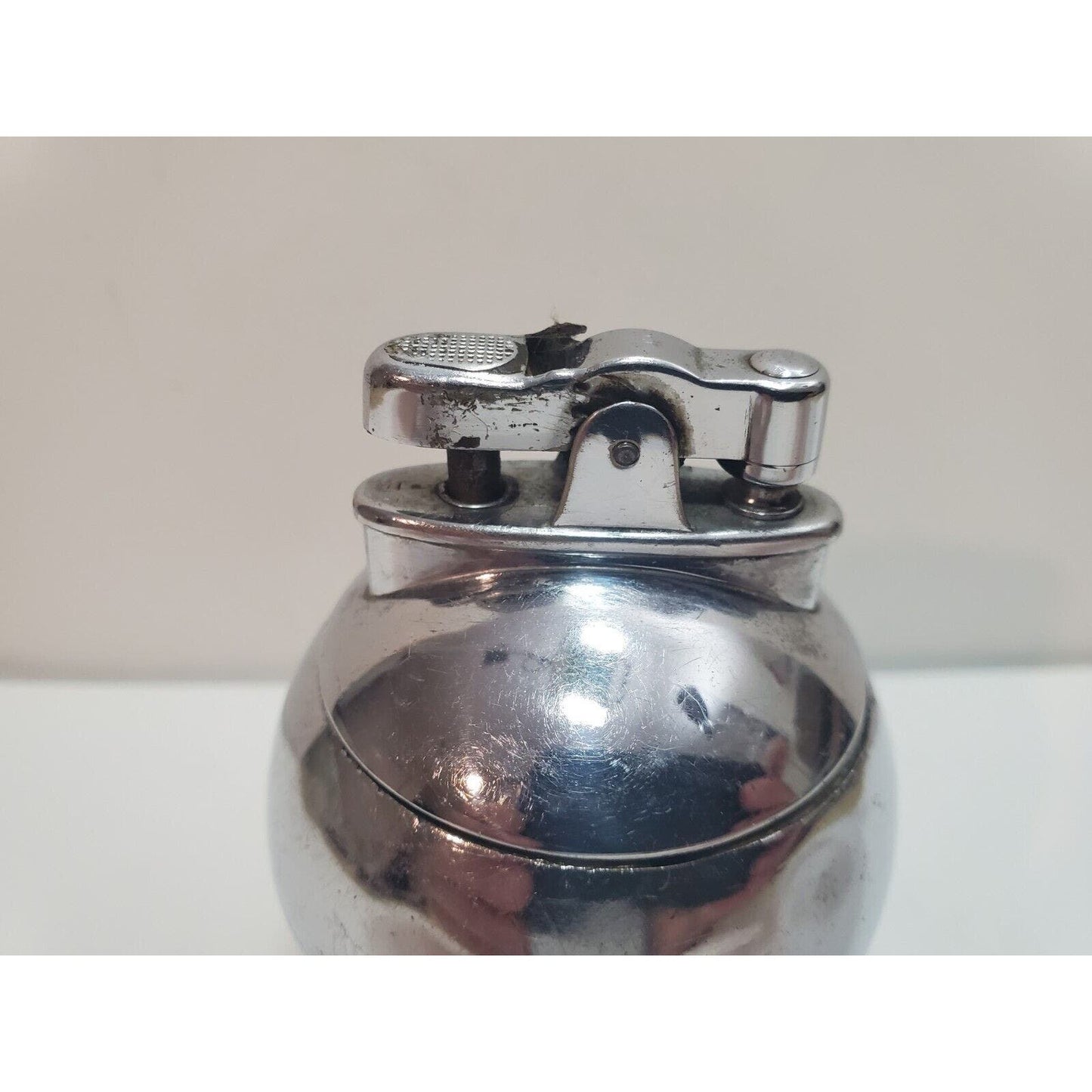 Vintage 1929 Ronson Rondelight Art Deco Silver Table Lighter 6156/13