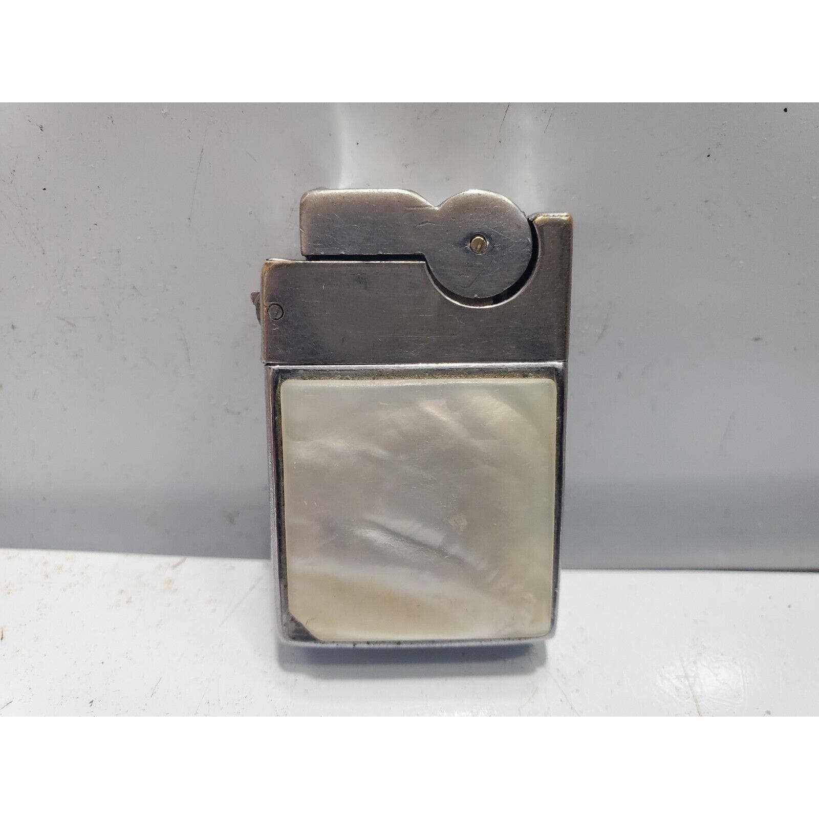 asr cigarette lighter Vintage Mid Century a.s.r Ascot Chrome Pocket Vintage MCM Tabletop Lighter/asr Lighter/cigarette