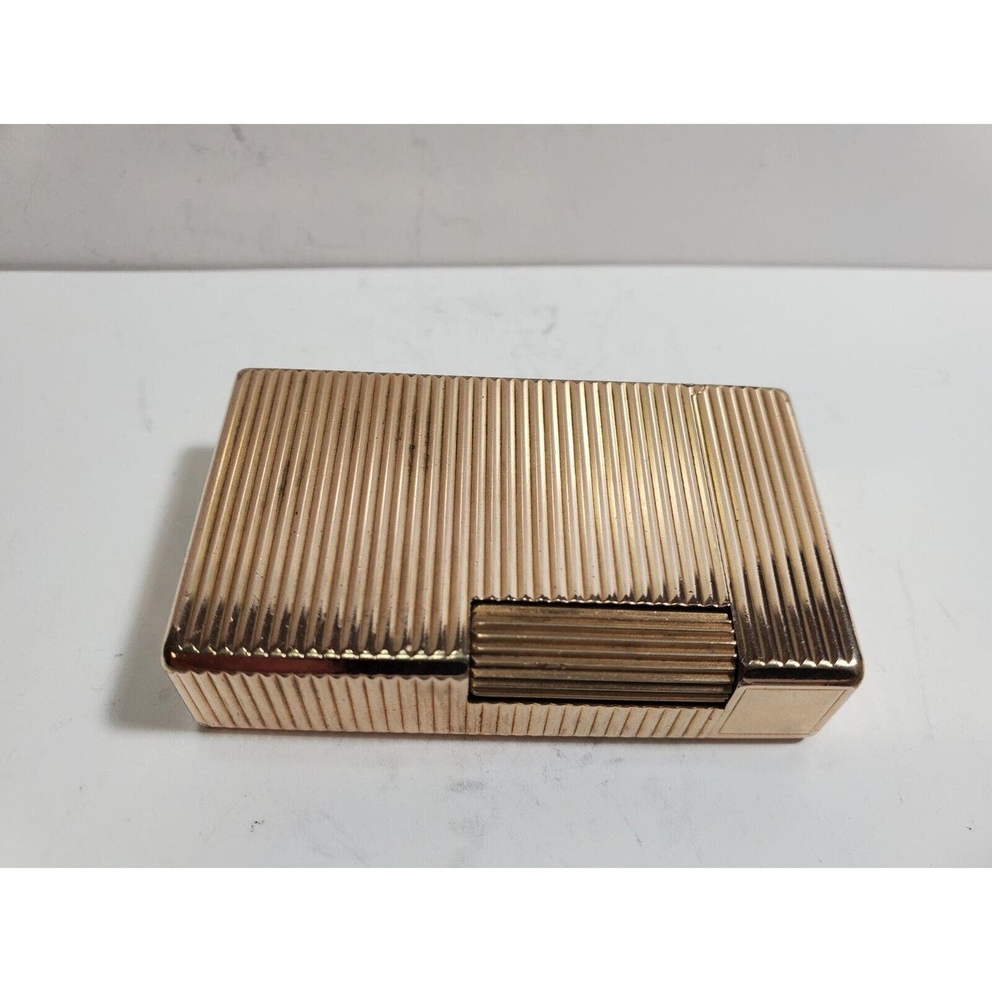 ST Dupont Lighter Line 1 Large- Paris, France- Gold-Plated 20 microns 5768/37