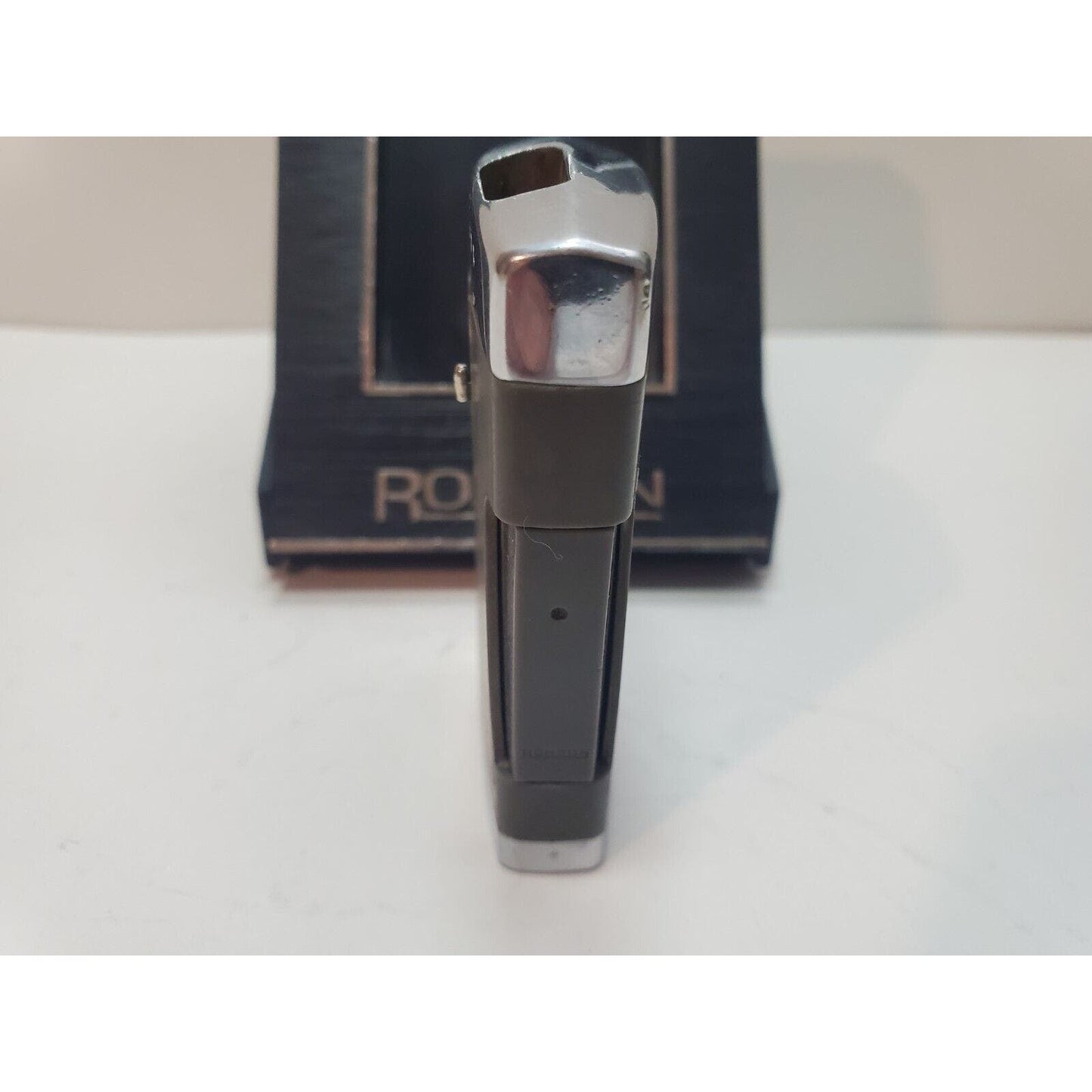 WORKING RONSON VARAFLAME COMET Lighter Vintage Antique Original Box 6168/24