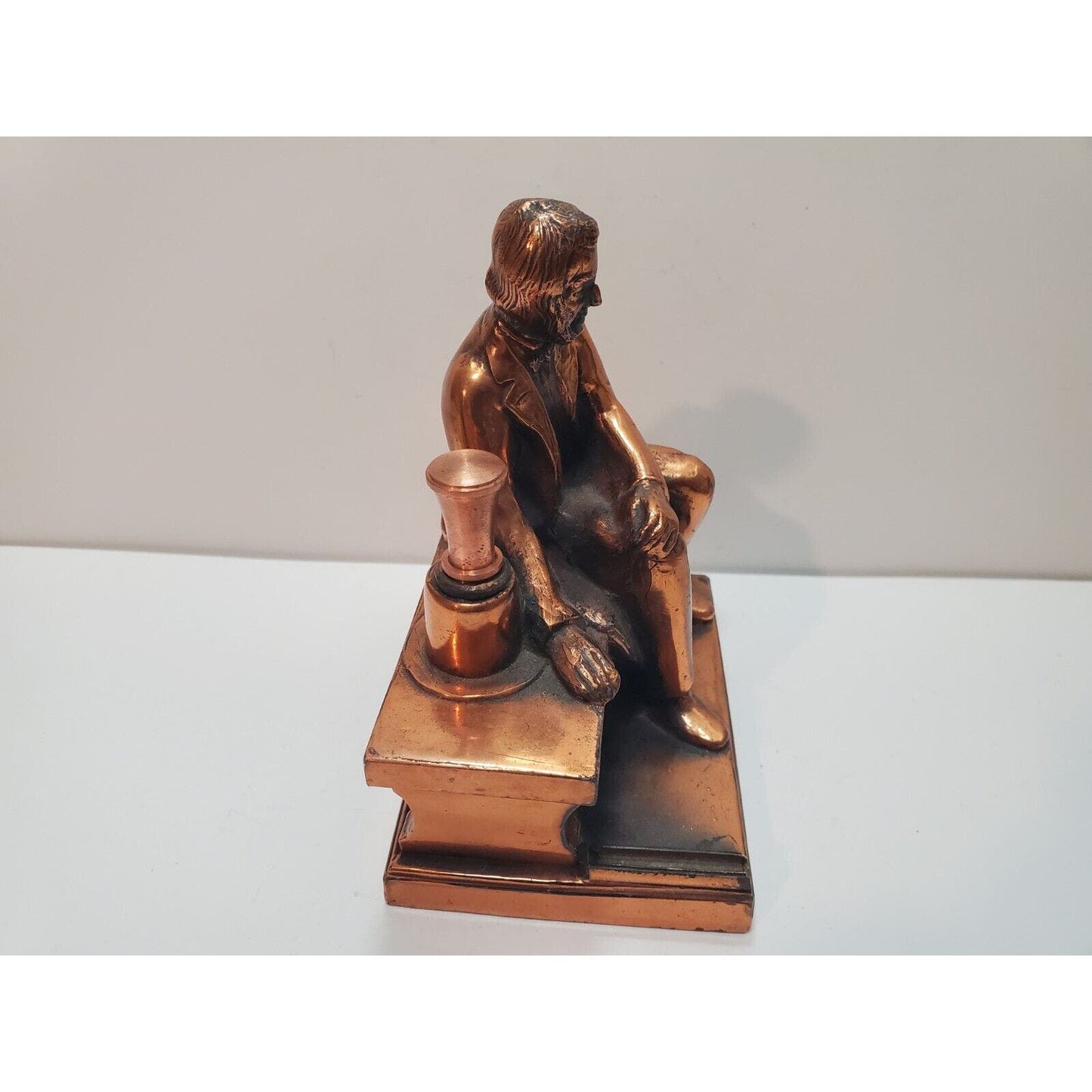 Vintage Ronson Art Metal Works Abraham Lincoln Striker Lighter 6150/13