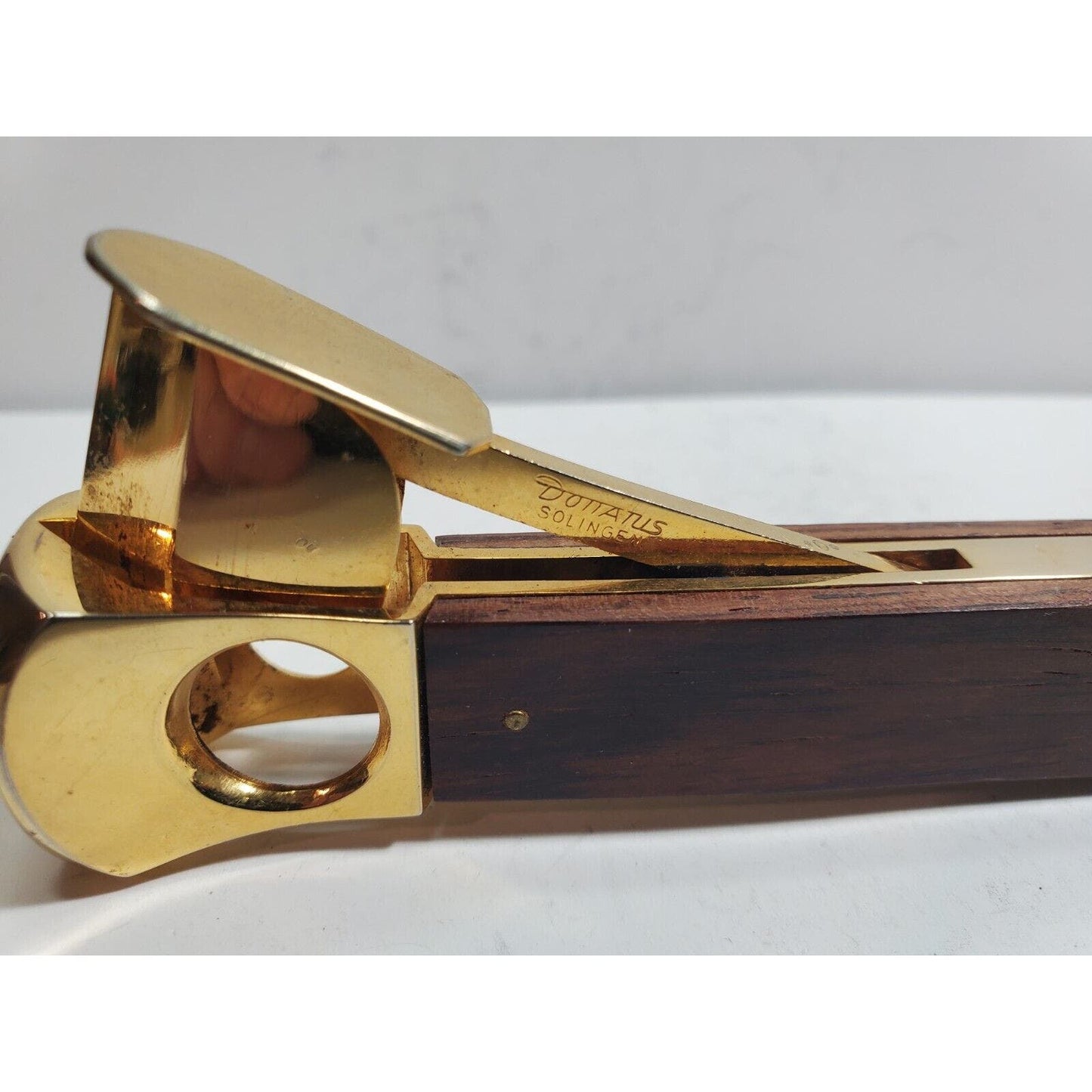 Vintage Working German Donatus Solingen Cigar Cutter 5941/6