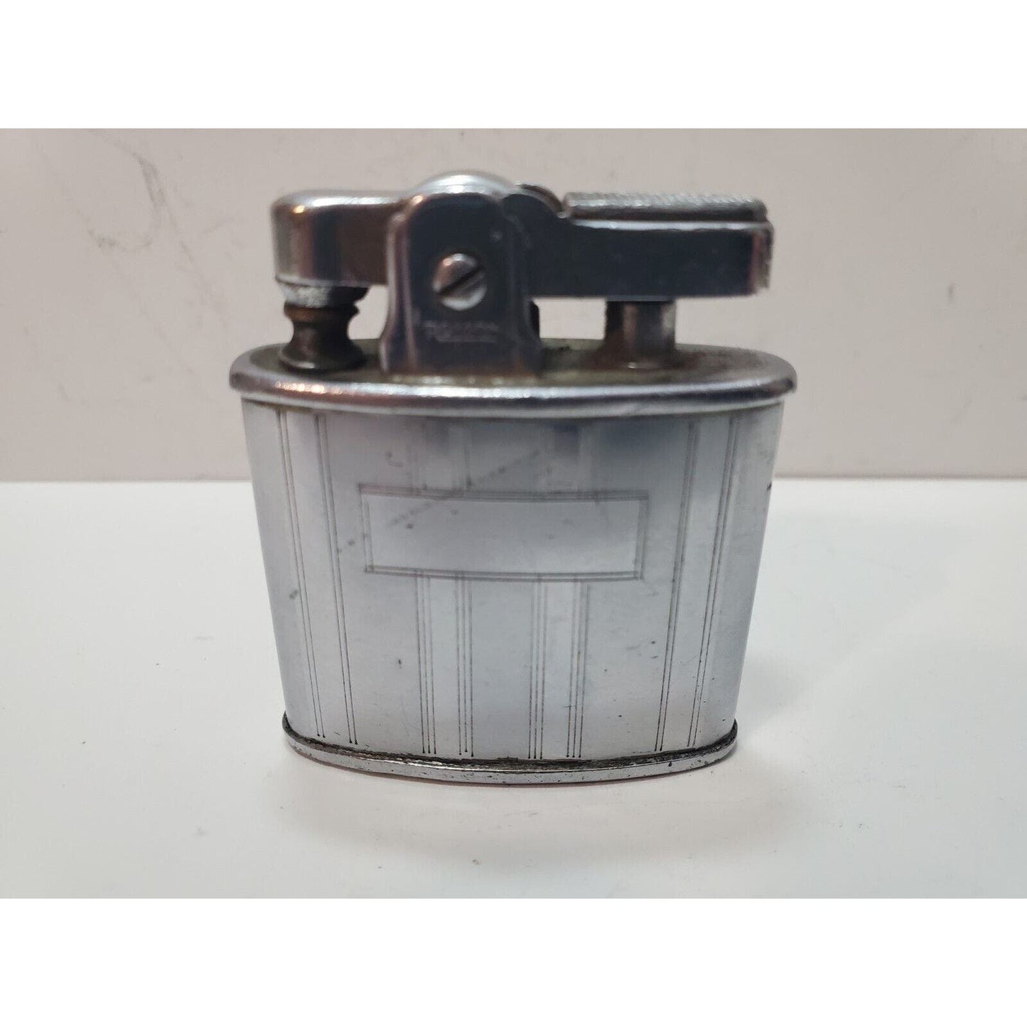 Vintage Working Ronson Standard Silver Tone Lighter 6100/26