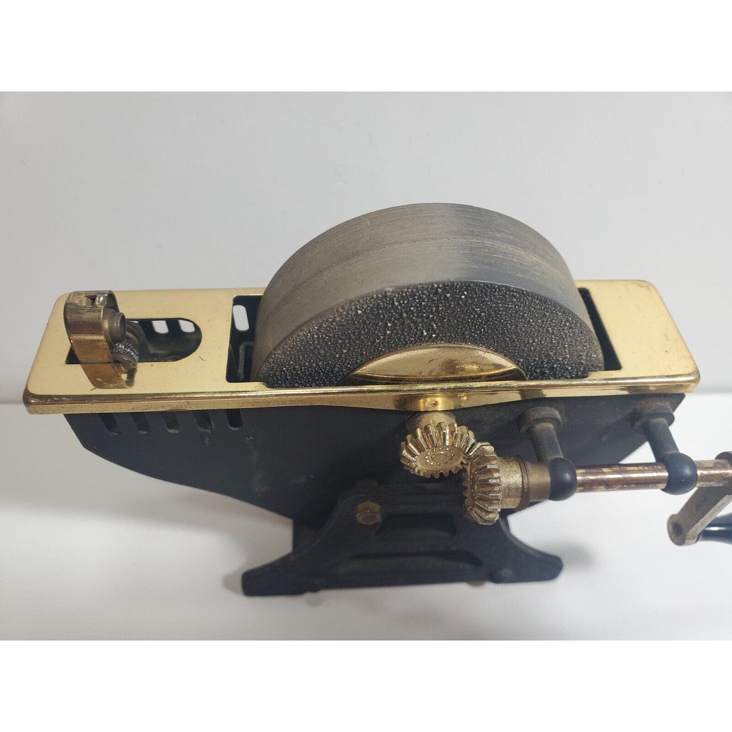 Vintage Rare Grinding Stone Wheel Sharpener Table Lighter 5801/40