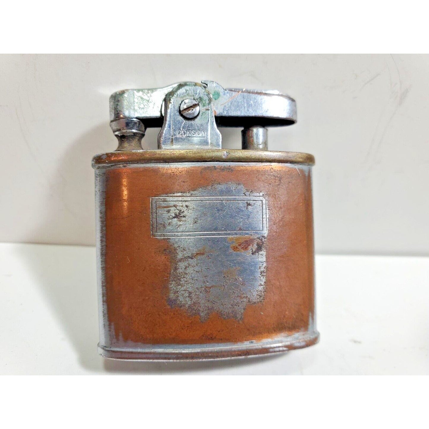 Vintage Working Ronson Standard Silver Tone Lighter 5841/26