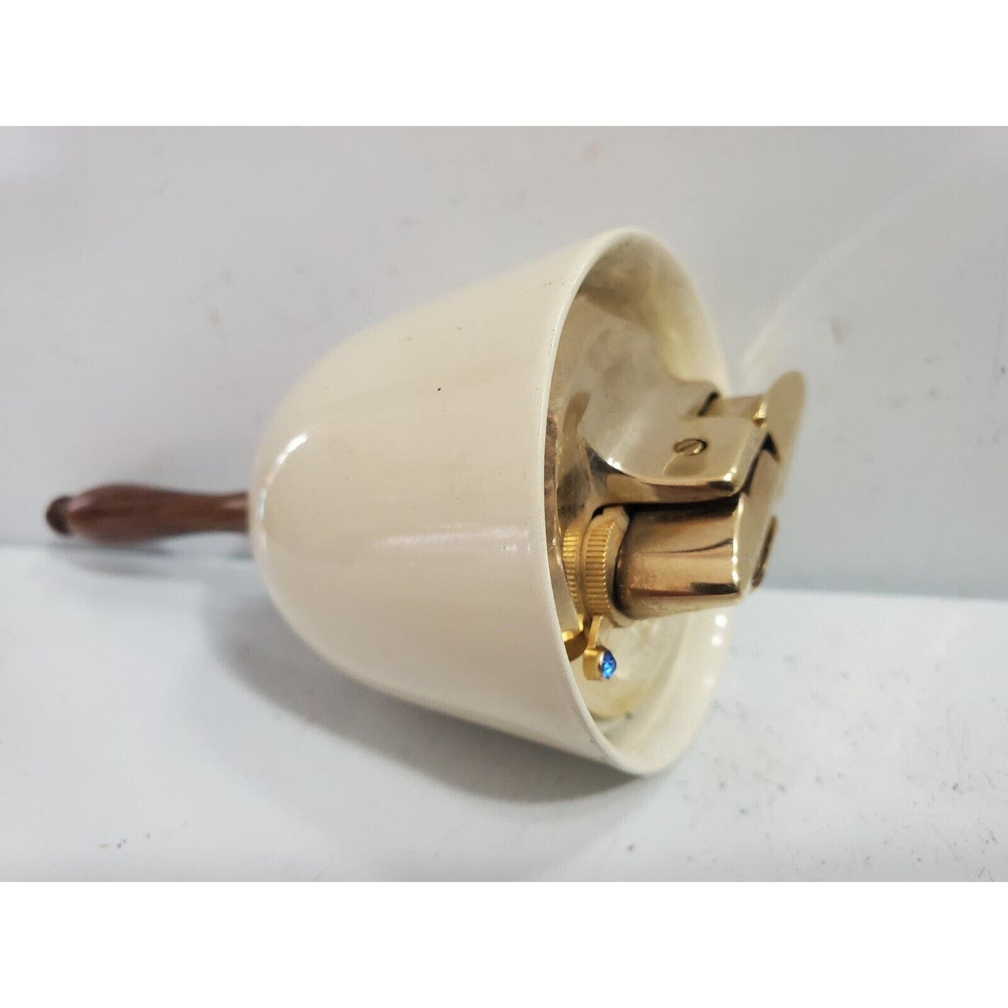 Vintage Working Ronson Table Lighter Varaflame Bell / USA Made 5067/13