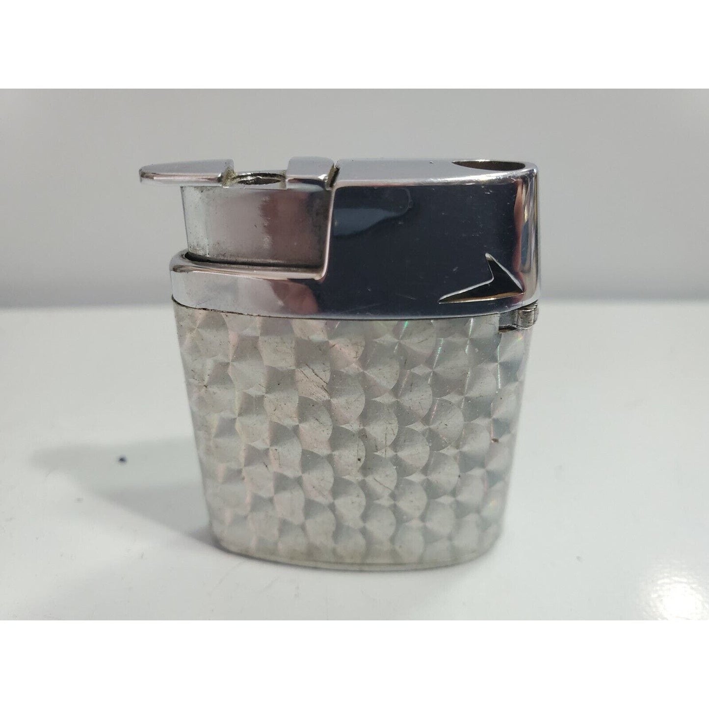 WORKING Vintage Ronson Varaflame MK II Silver Tone Lighter 1950s 4516/26