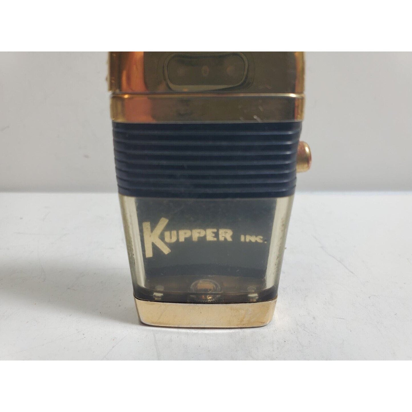 Vintage Working Scripto VU Lighter "Kupper Inc." Logo ADVERTISING 6040/29