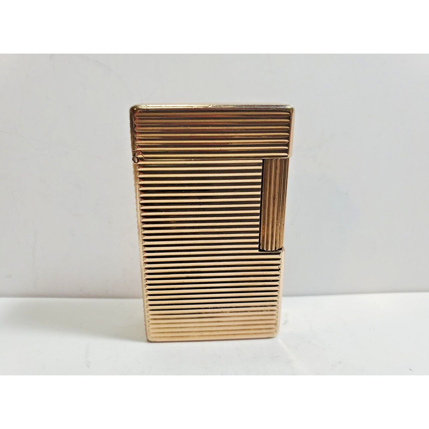 ST Dupont Lighter Line 1 Large- Paris, France- Gold-Plated 20 microns 5768/37