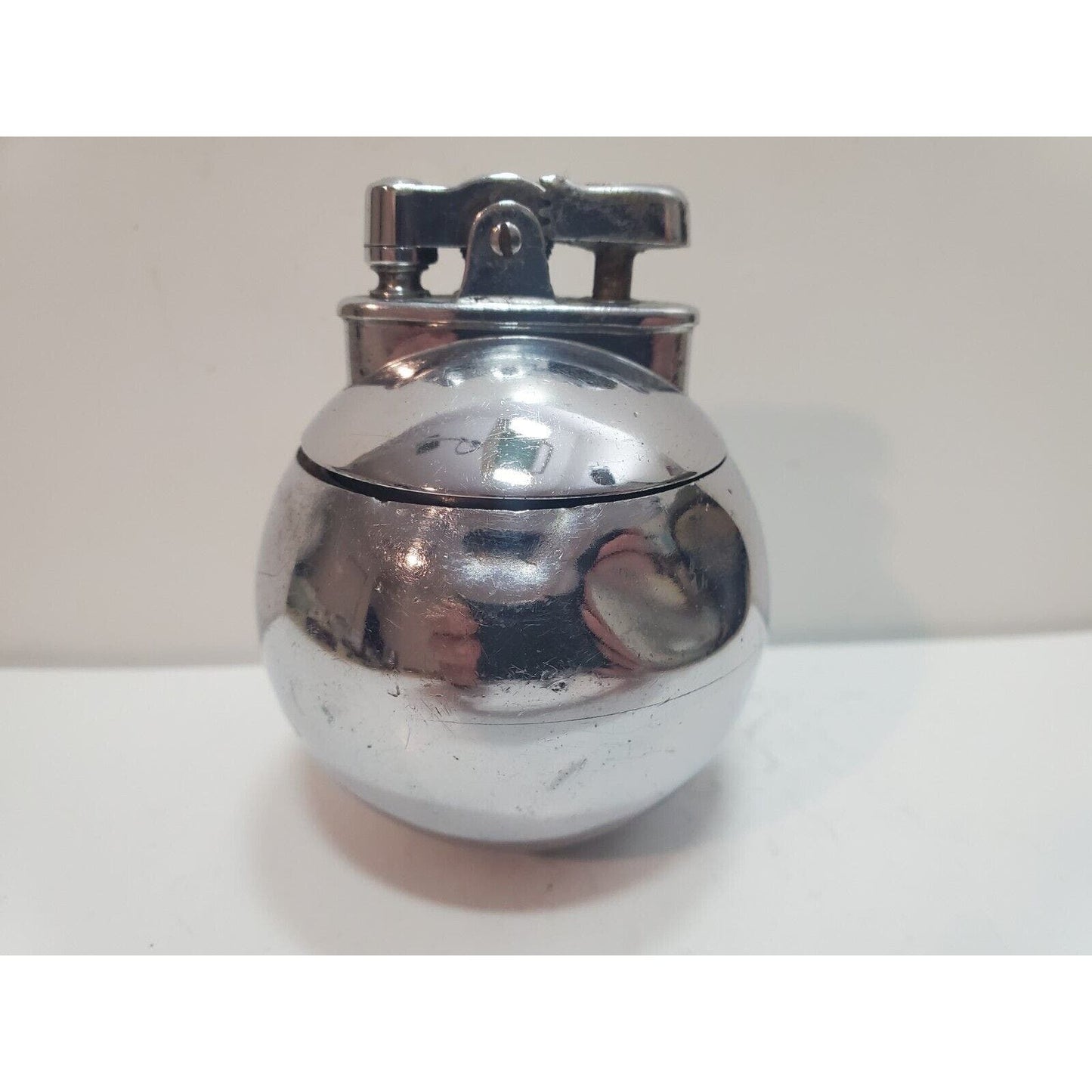 Vintage 1929 Ronson Rondelight Art Deco Silver Table Lighter 6156/13