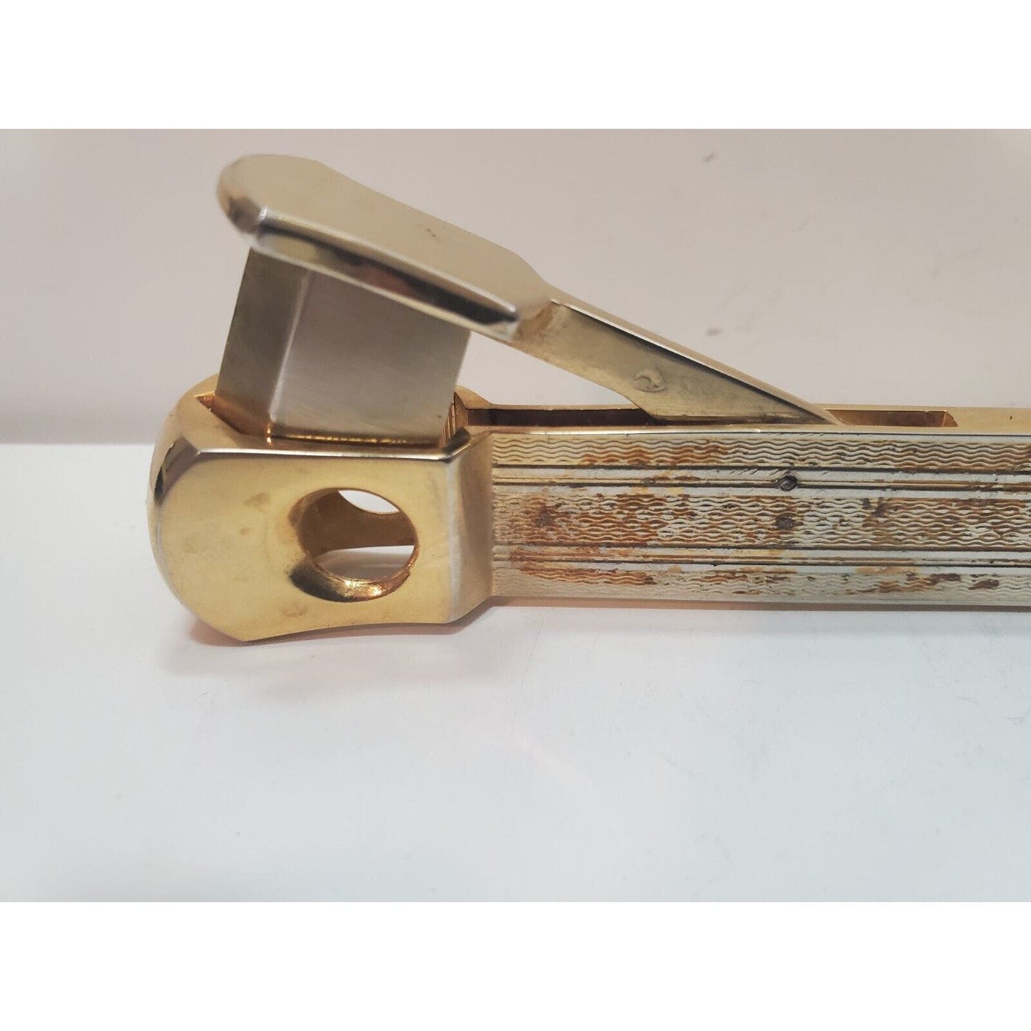 Vintage Working German Gold Tone Cigar Cutter 6189/6