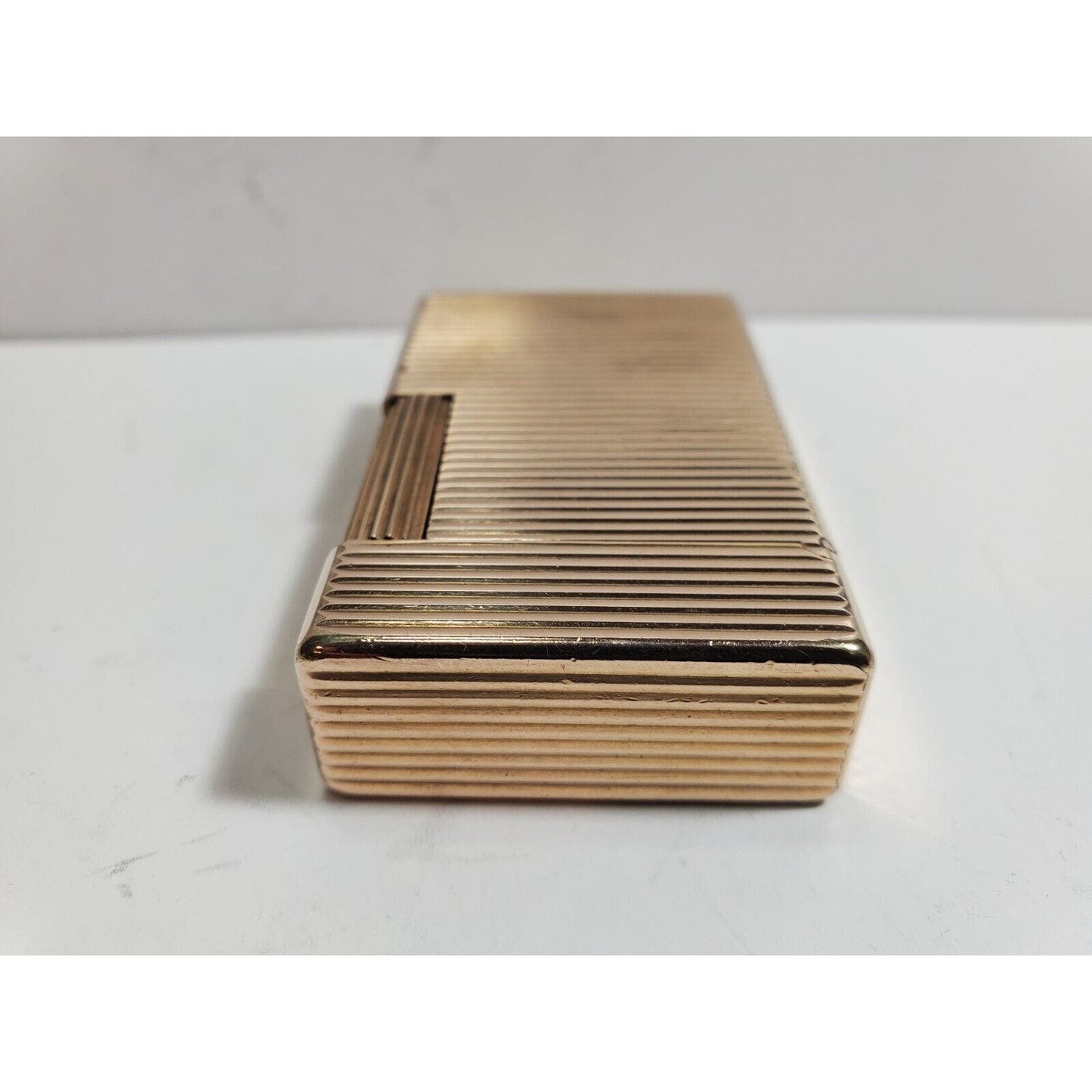 ST Dupont Lighter Line 1 Large- Paris, France- Gold-Plated 20 microns 5768/37