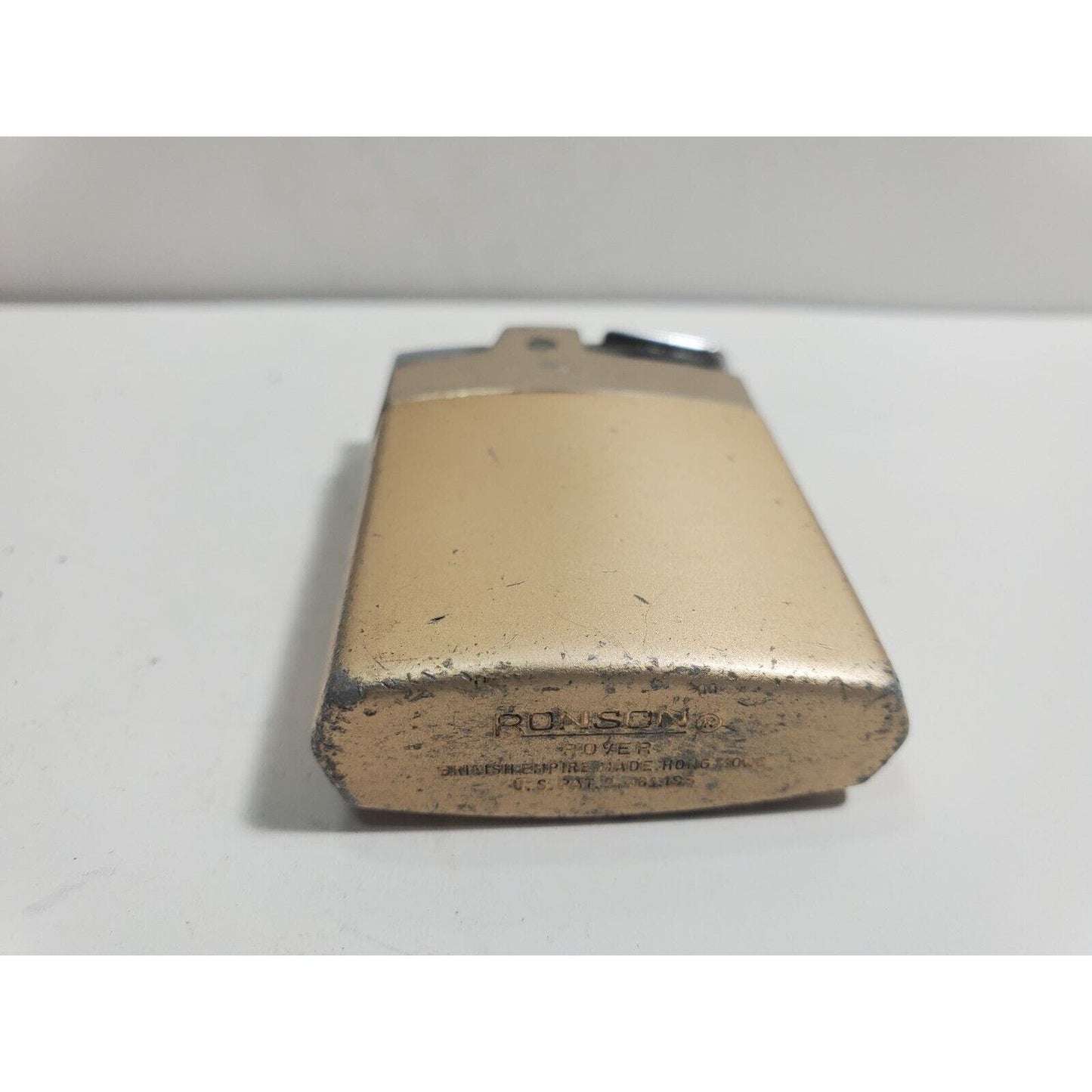 Vintage Working Ronson Kadet Gold Tone Lighter 5822/26