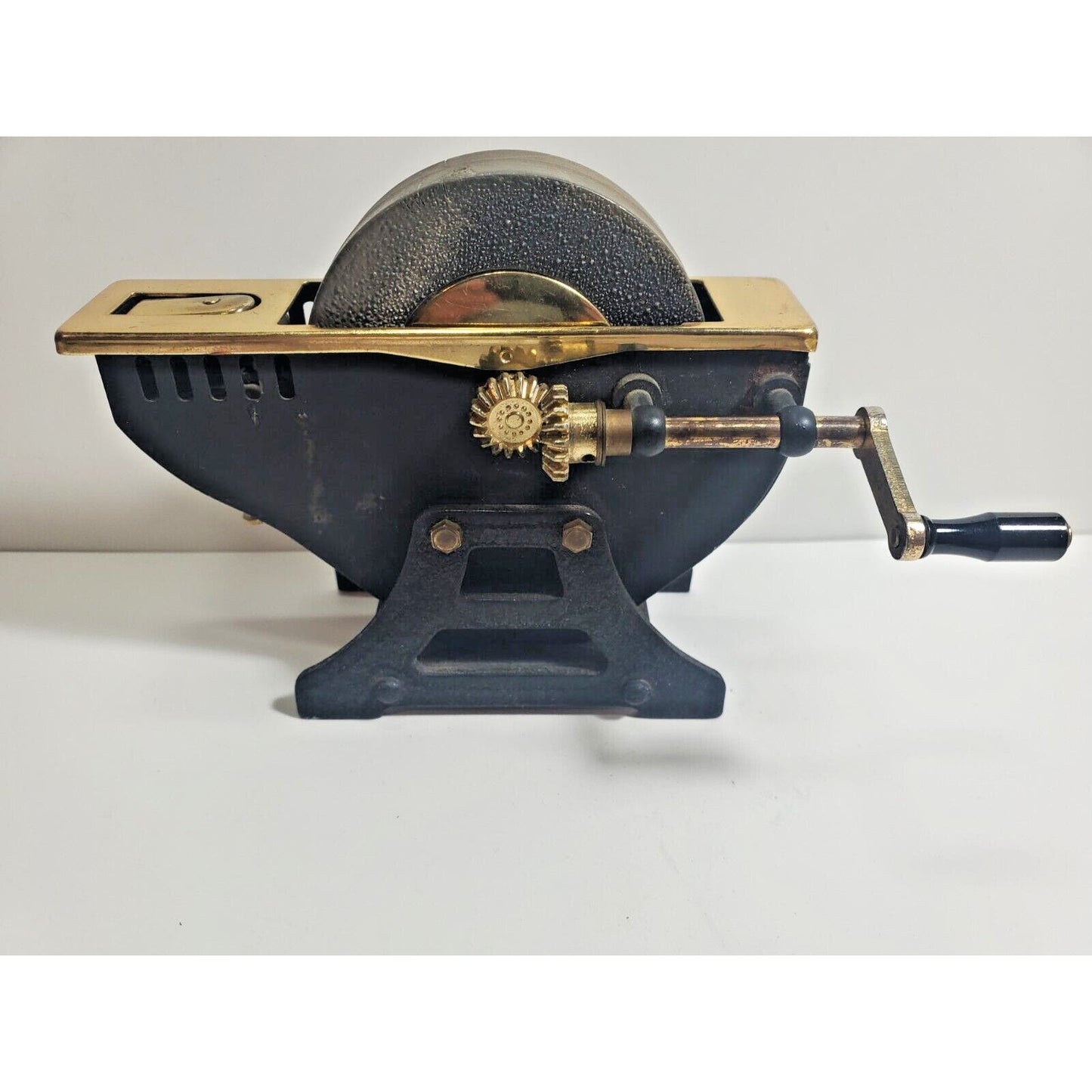 Vintage Rare Grinding Stone Wheel Sharpener Table Lighter 5801/40