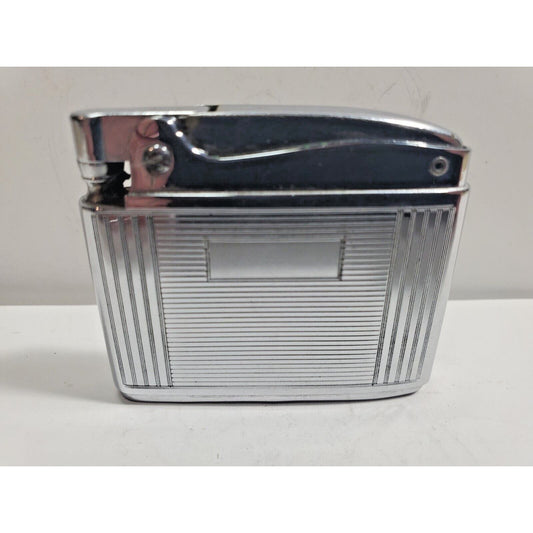 Vintage Working Ronson ADONIS Silver Tone Lighter 5831/26