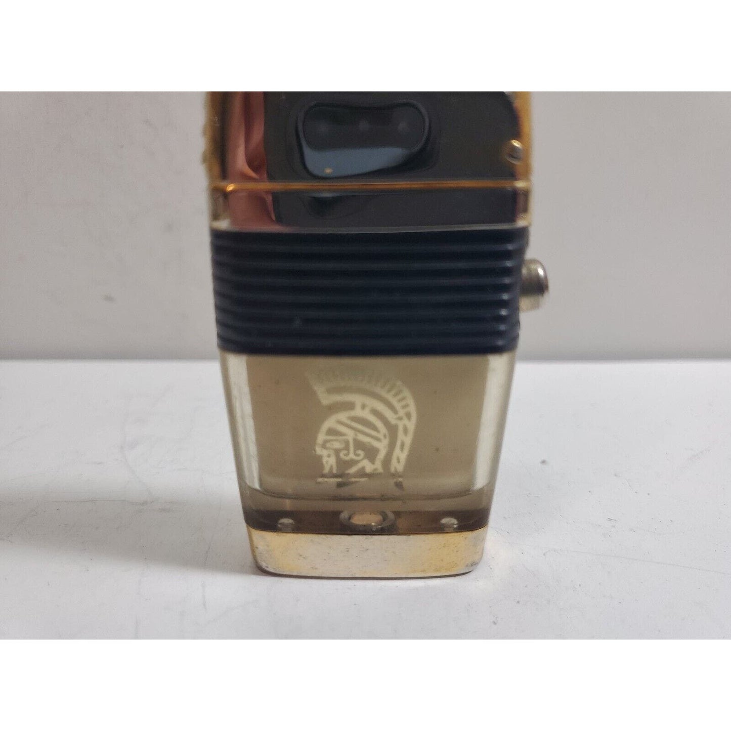 Working Scripto Vu Lighter Roman Soldier Trojan Spartan Centurion Helmet 5988/29