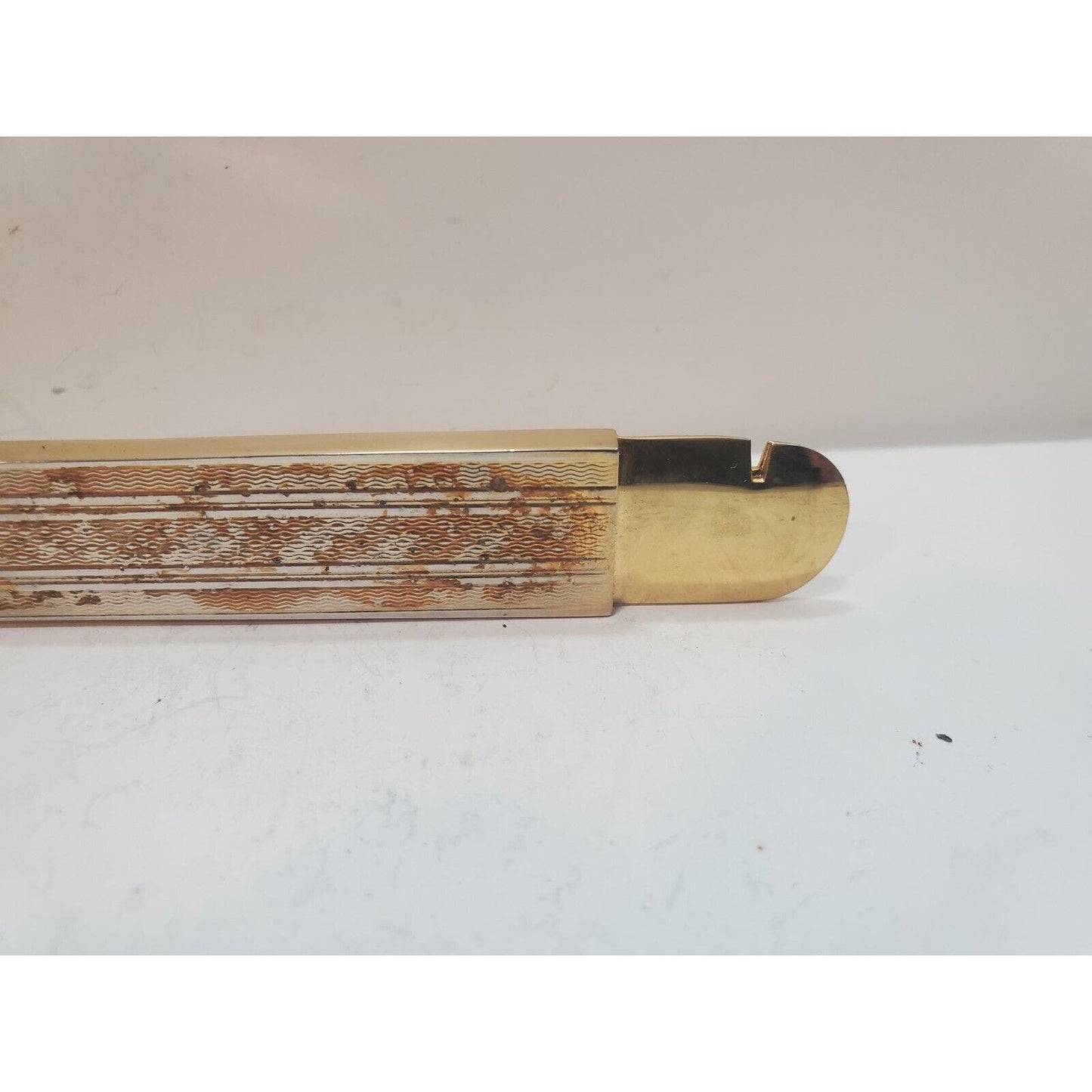 Vintage Working German Gold Tone Cigar Cutter 6189/6