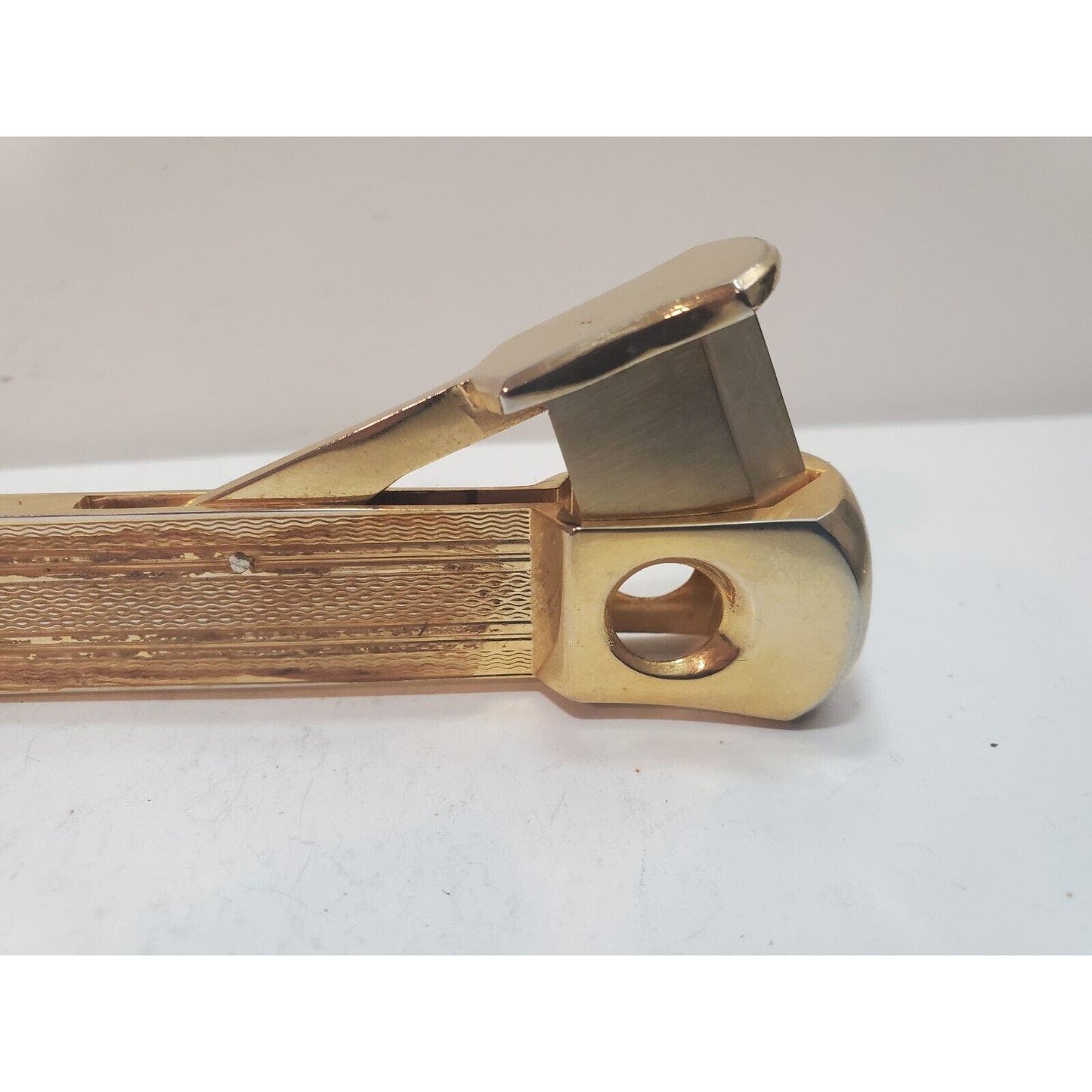 Vintage Working German Gold Tone Cigar Cutter 6189/6
