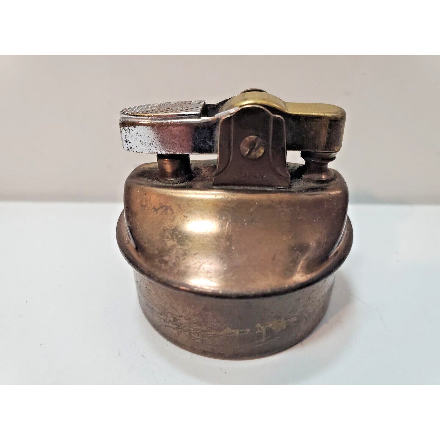 Vintage Working Brass Table Lighter INSERT Fits 1 1/2" Round Base 6138/22