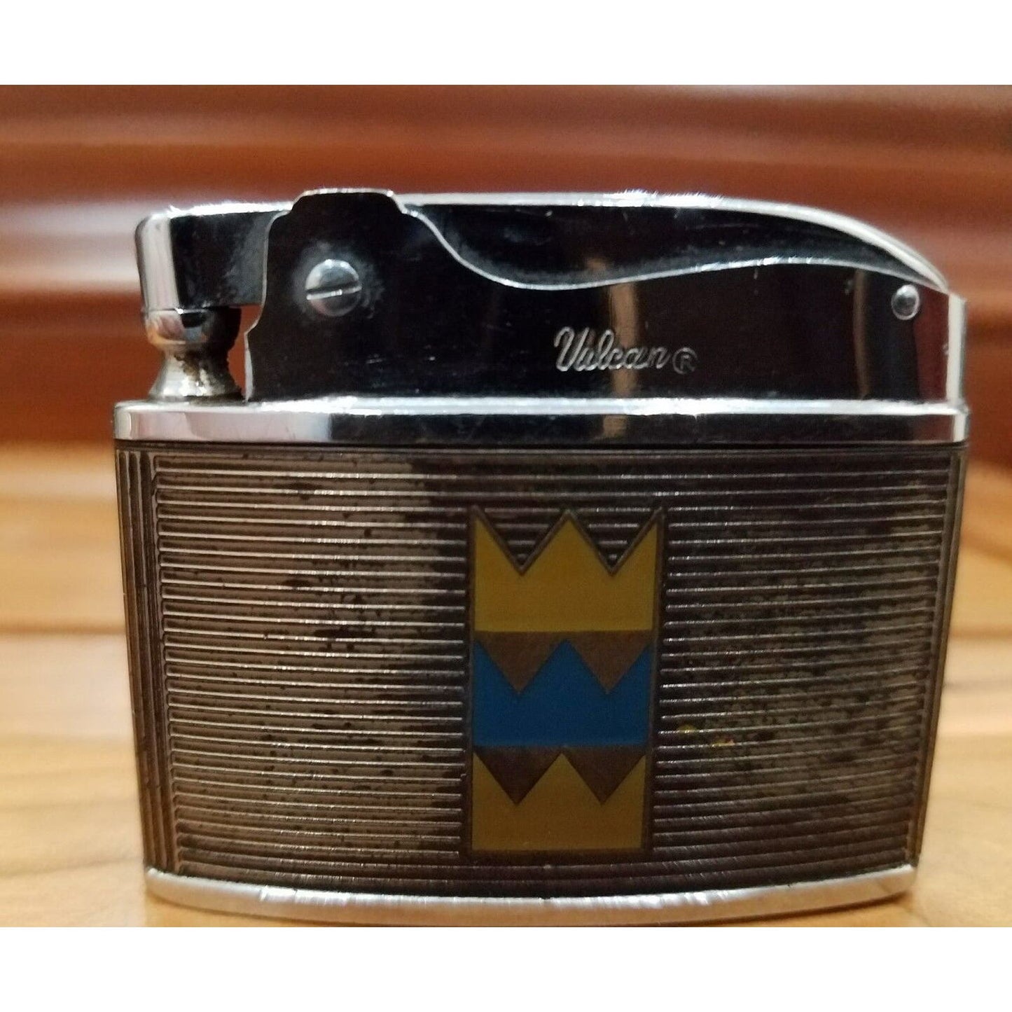 Vintage Working  Mutual Trust LIFE INSURANCE Co  Vulkan Lighter Antique 1277.32