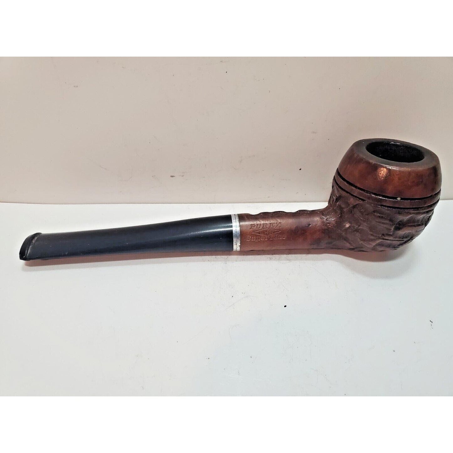 Vintage LHS Purex Super Fine Imported Briar Tobacco Pipe / 6172/5