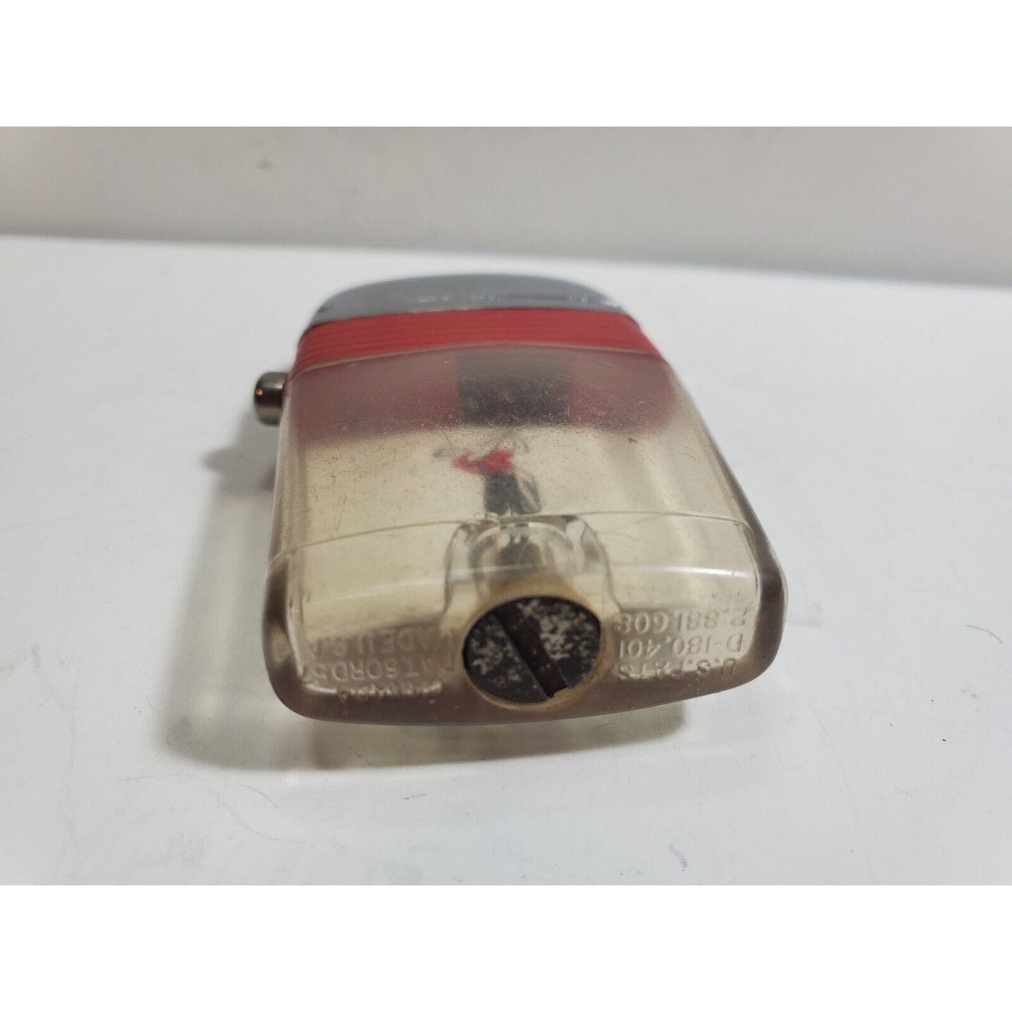 GOLF Vintage Working Scripto VU-Lighter Black Band & Swinging Golfer 6031/29