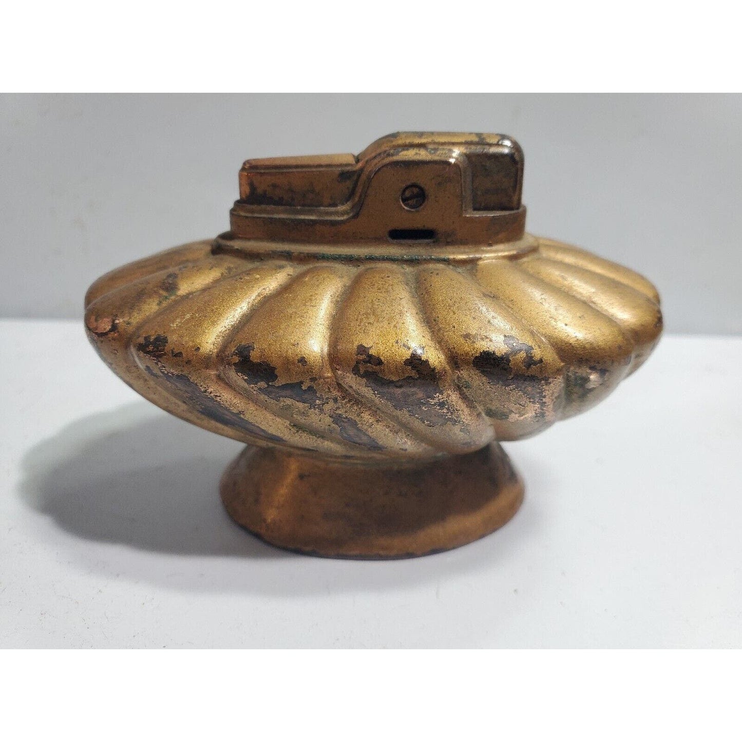 Ronson Regal Copper Finish Table Lighter Circa 1950 5362/13
