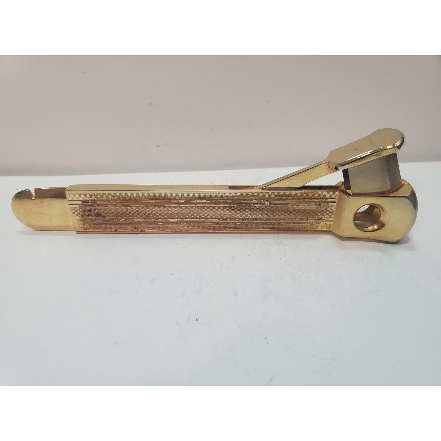 Vintage Working German Gold Tone Cigar Cutter 6189/6