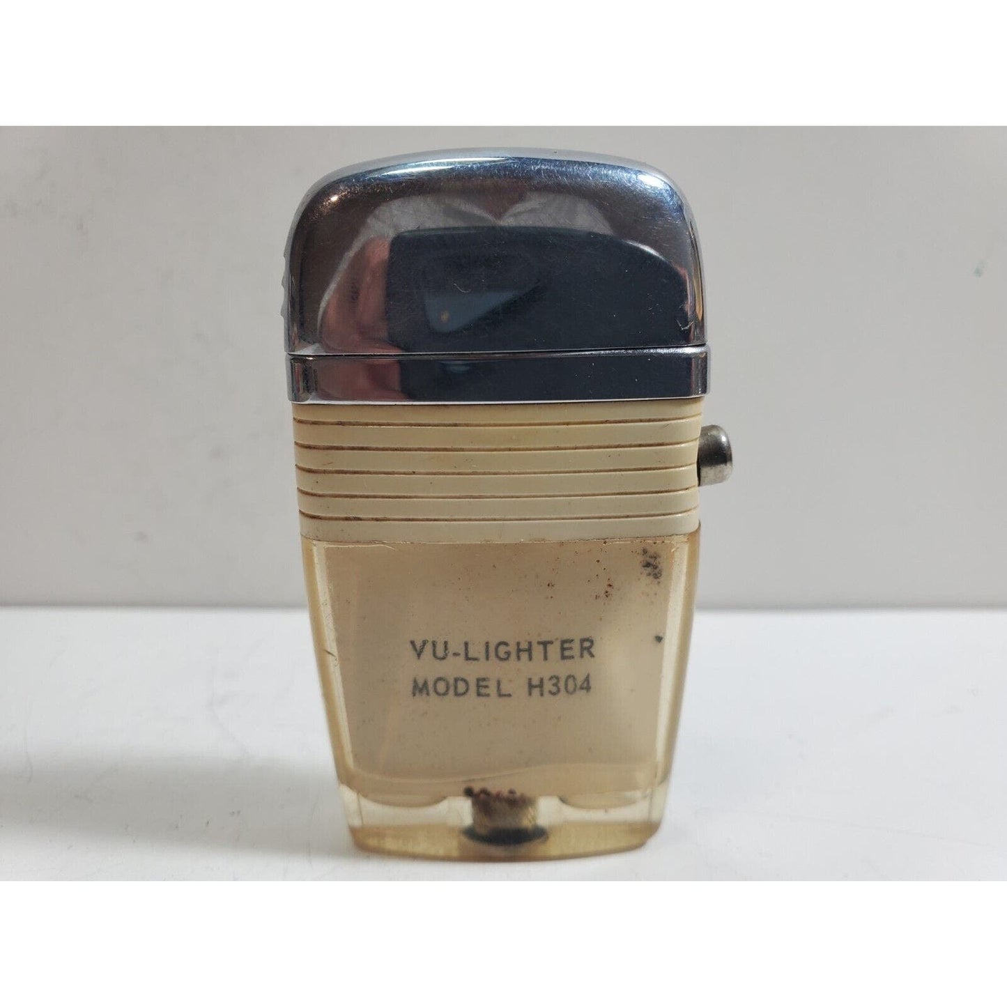 Vintage Working Rare Scripto Vu Lighter Salesman Sample Advertising 5981/29