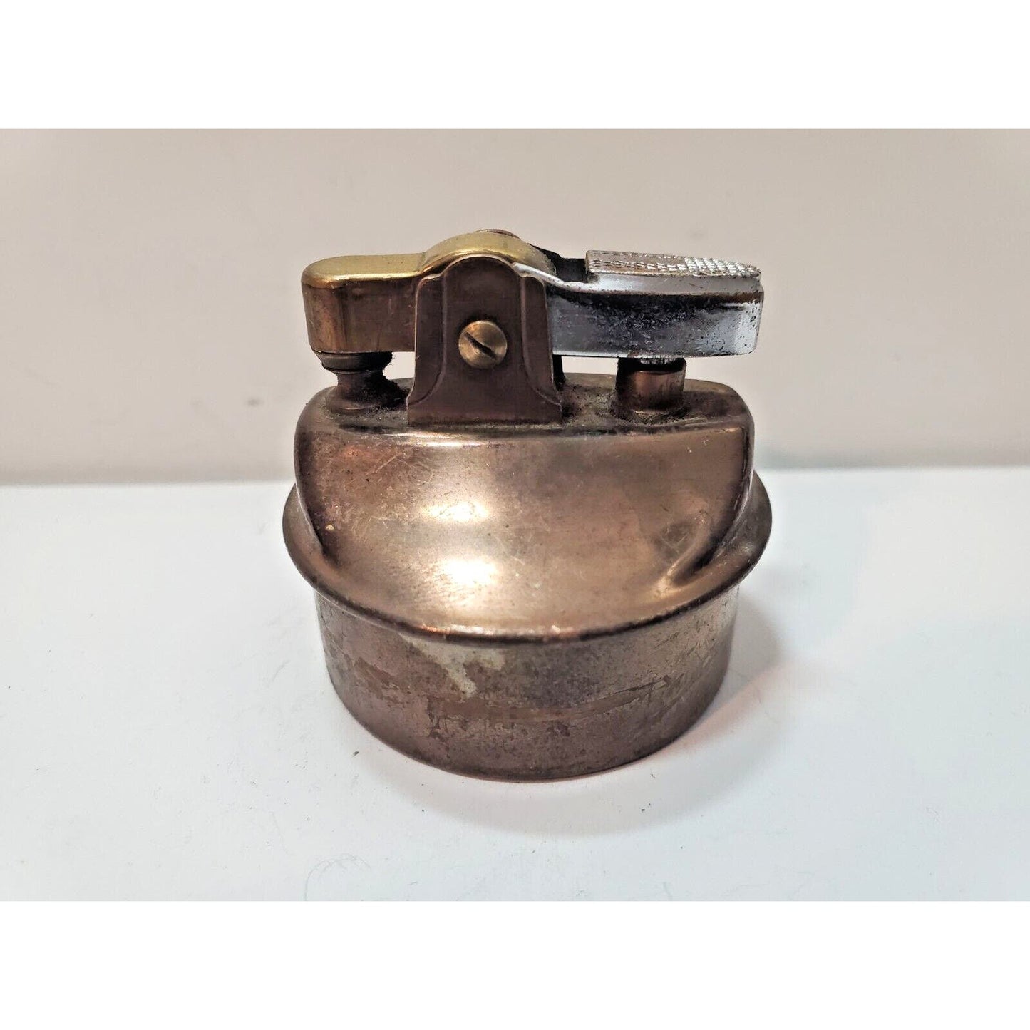 Vintage Working Brass Table Lighter INSERT Fits 1 1/2" Round Base 6138/22