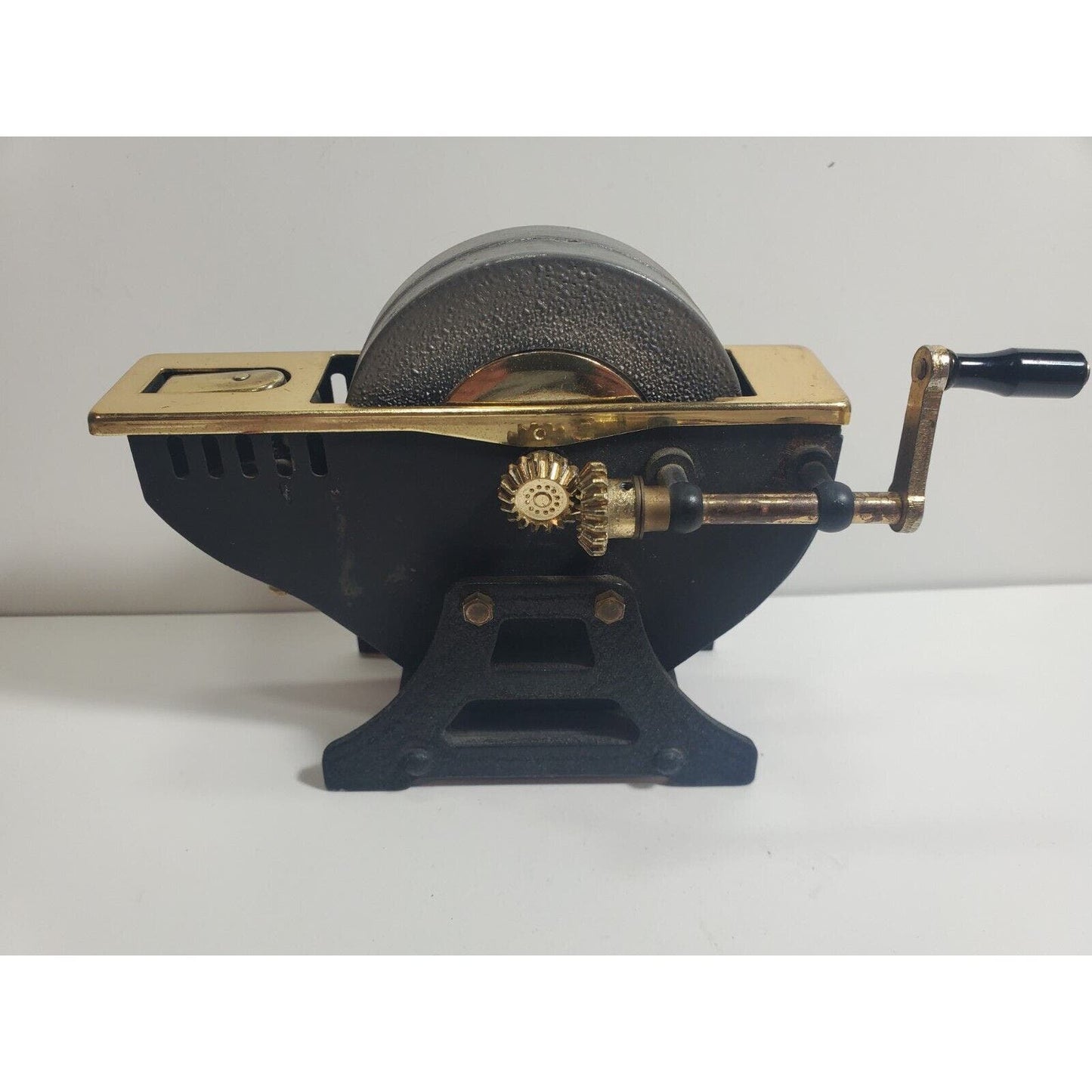 Vintage Rare Grinding Stone Wheel Sharpener Table Lighter 5801/40